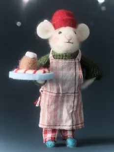 Felted Holiday Hobby Ornaments