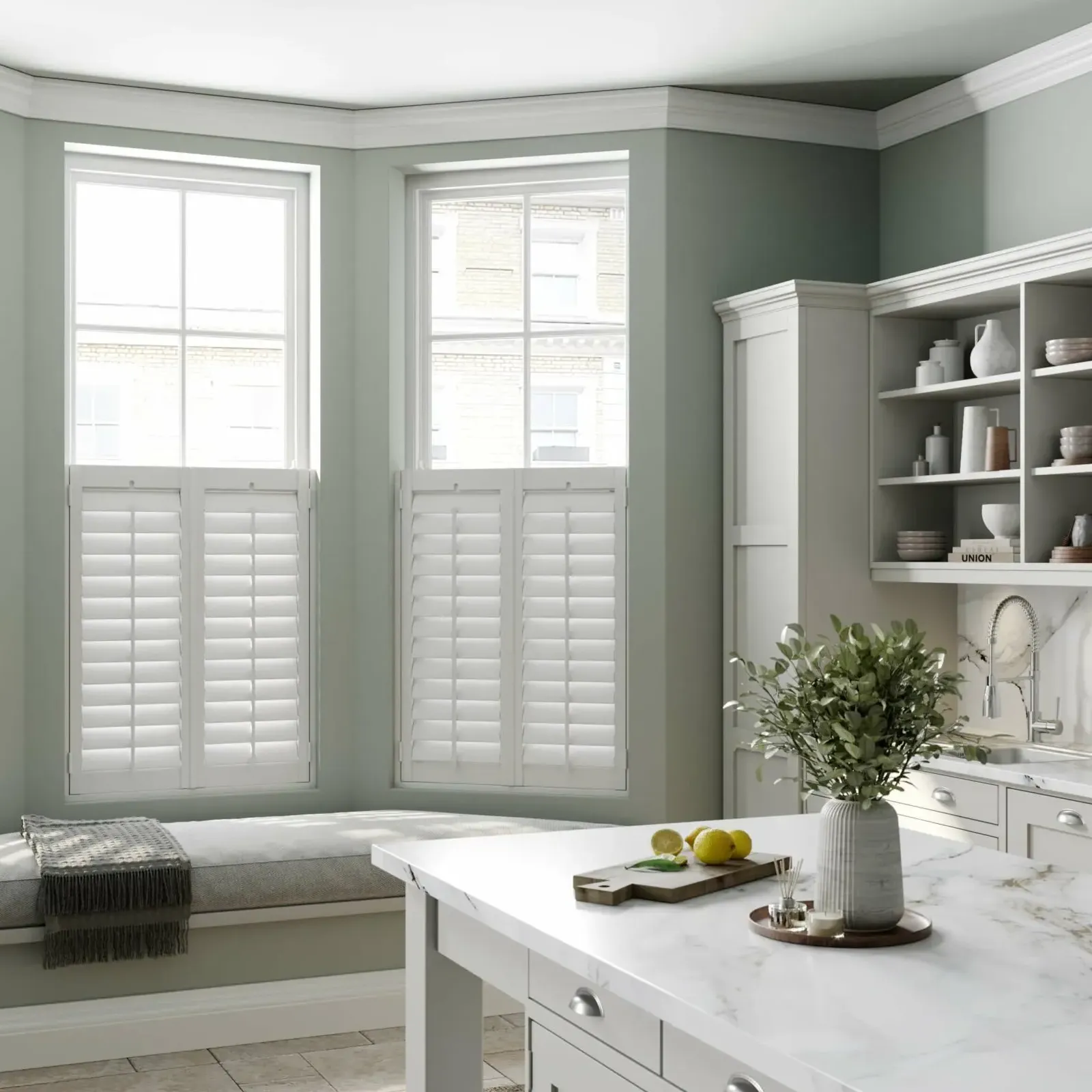 Shutterly Fabulous, Caf&amp;eacute; Style Shutters