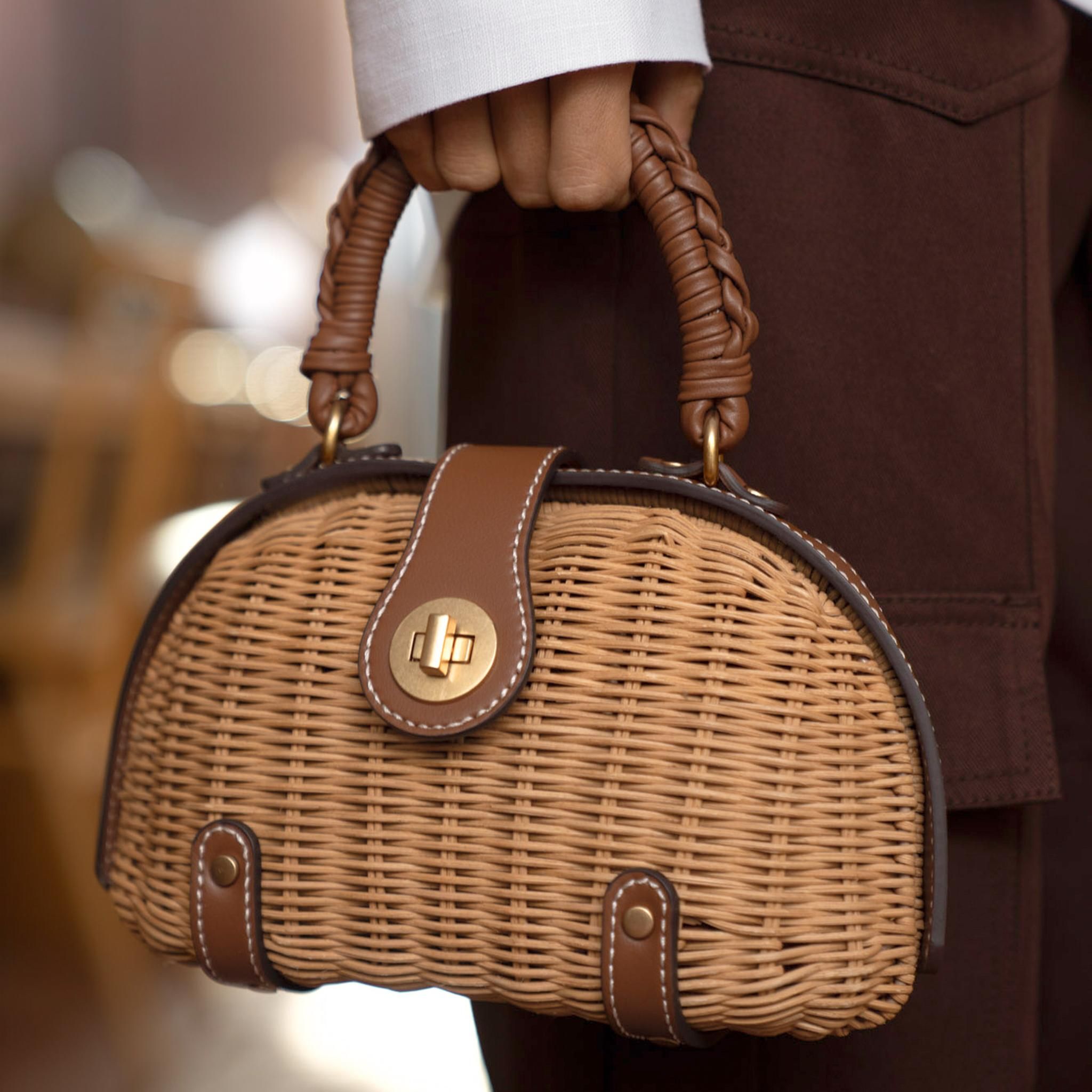 Rigid Mini Crossbody Bag