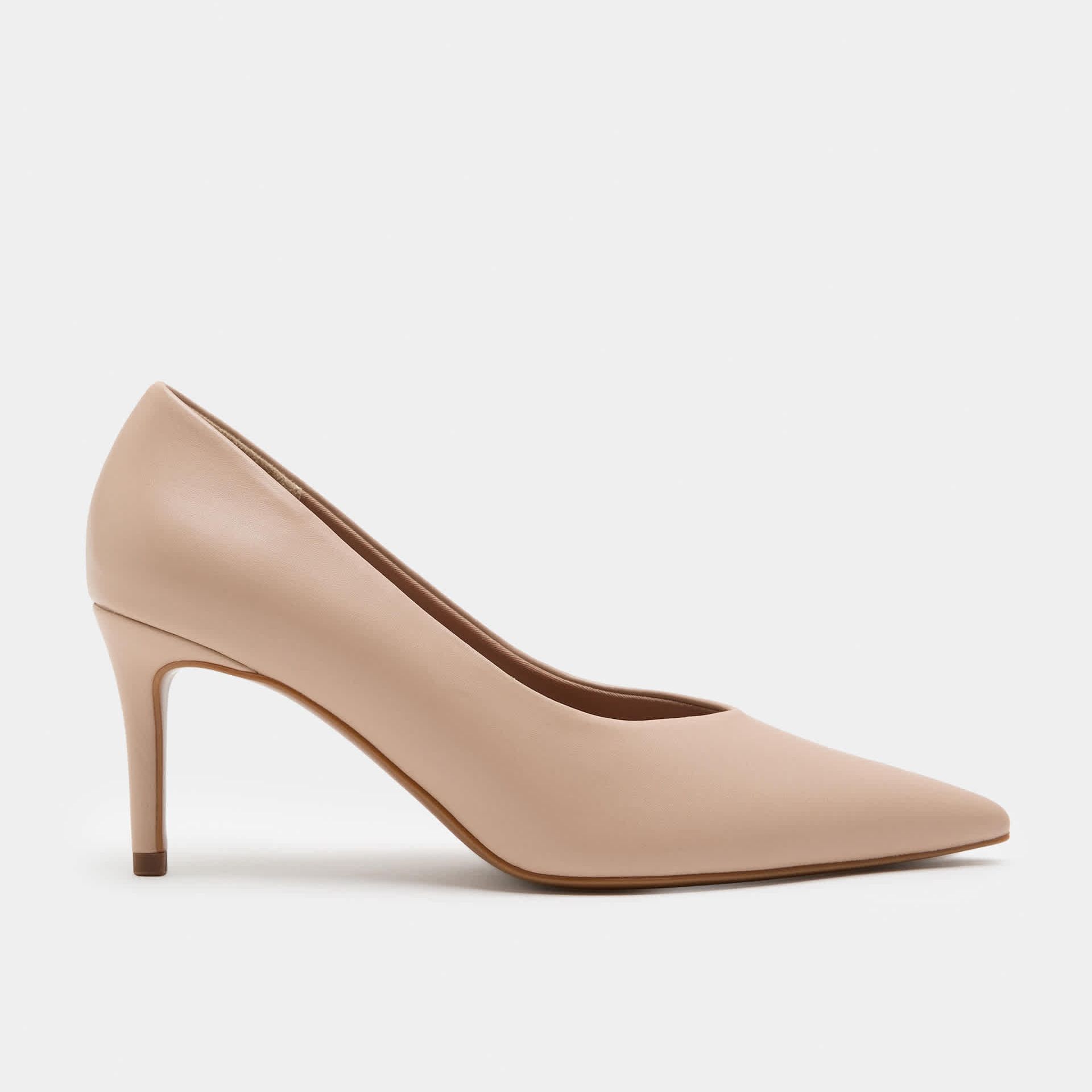 Stiletto Heel Pointed Court Shoes