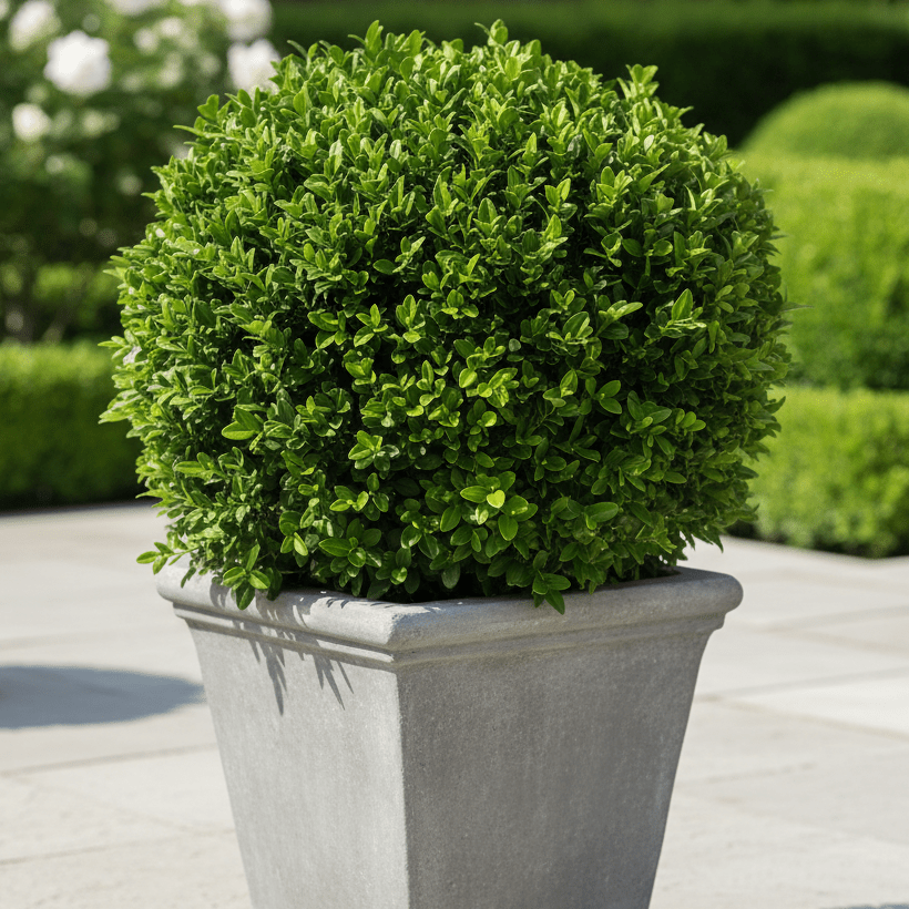 Green Velvet Boxwood - Quart Container