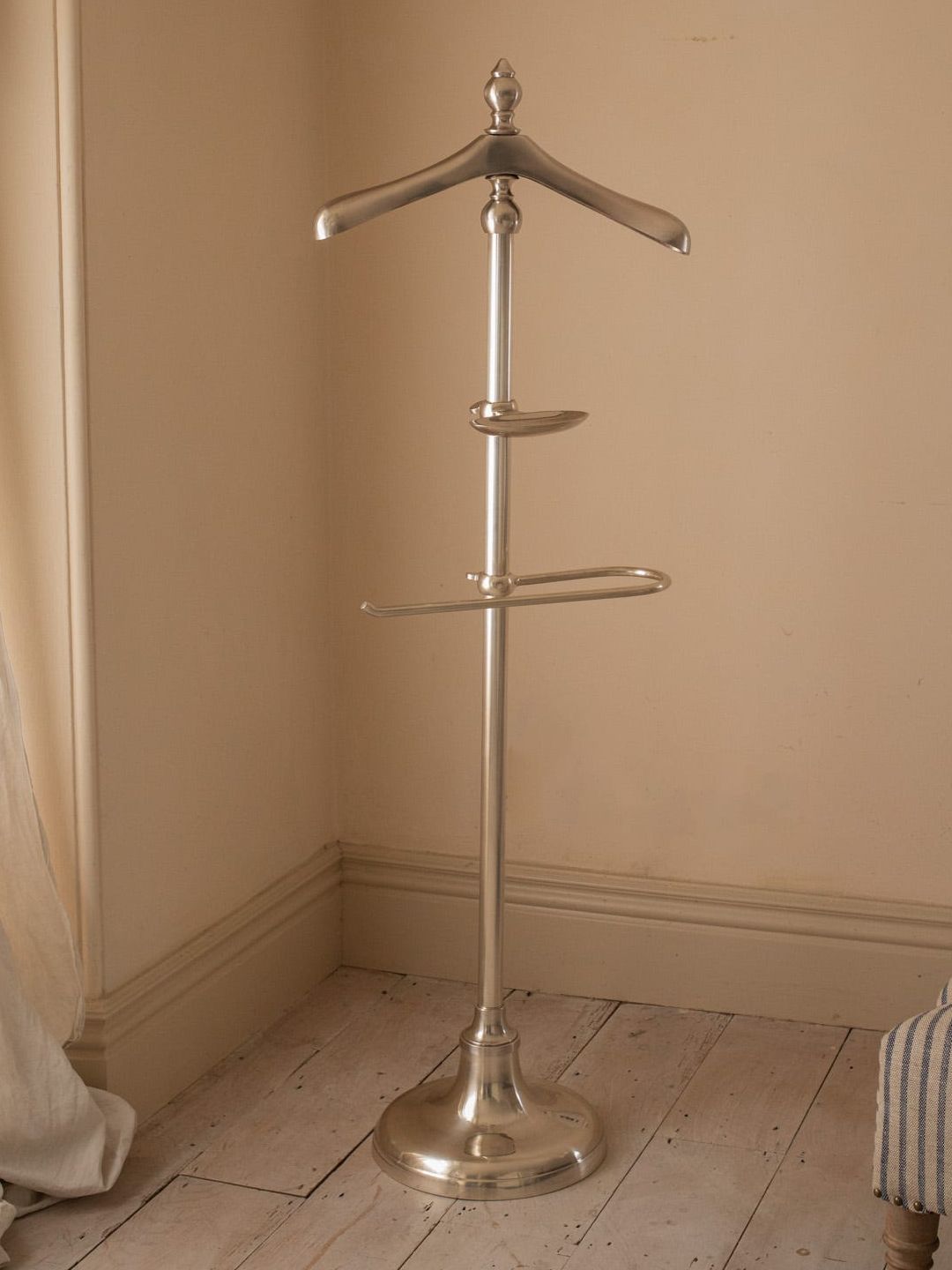 Graham and Green Silver Valet Stand