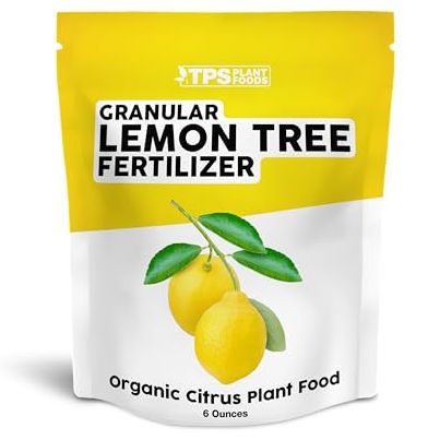 Granular Lemon Tree Fertilizer &amp;ndash; Organic Slow Release Plant Food for Faster Growth, Stronger Roots &amp;amp; Higher Fruit Yield, 6 Oz