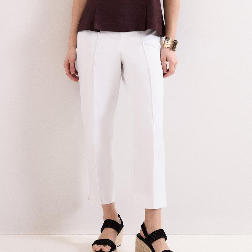 Phase Eight Miah White Cropped Trousers