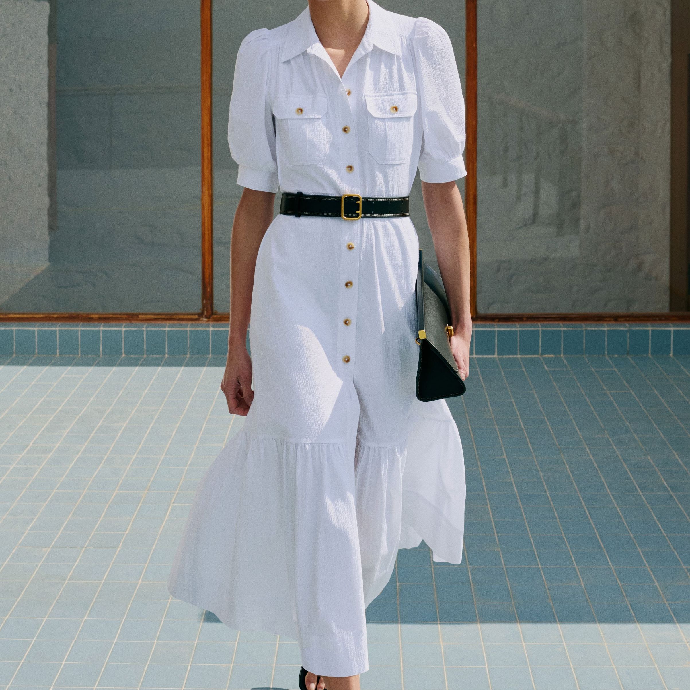 Midi Shirt Dress
