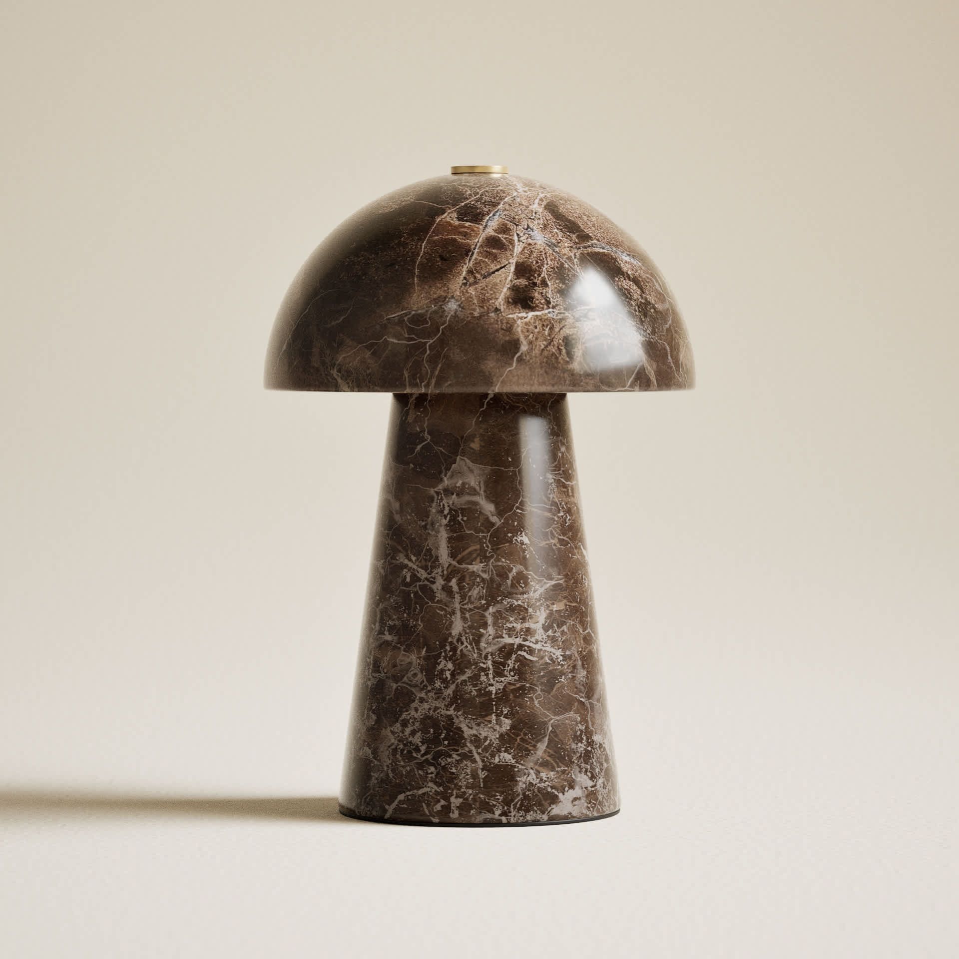 Marble Rechargeable Mushroom Lamp