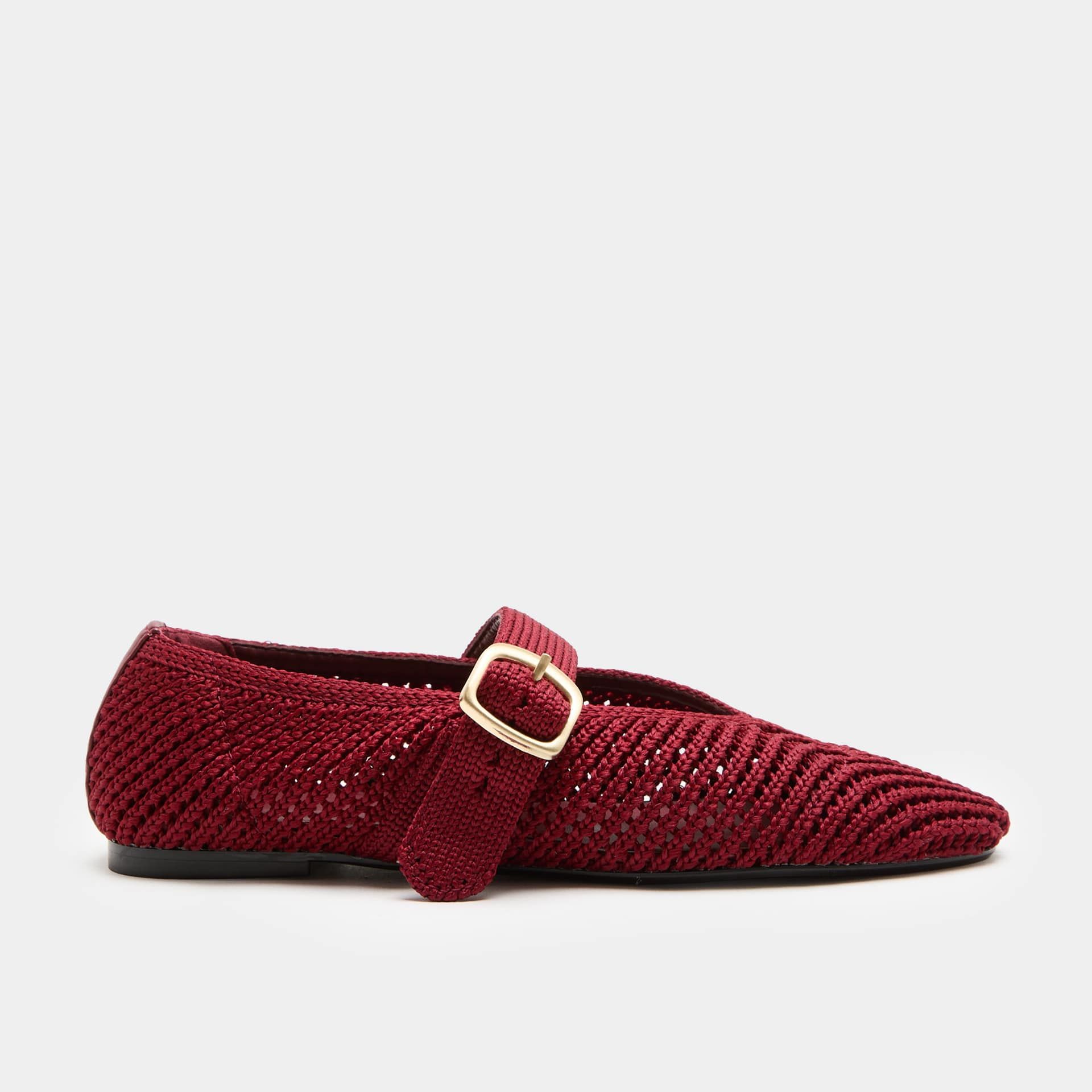 Buckle Flat Mary Jane Ballet Pumps