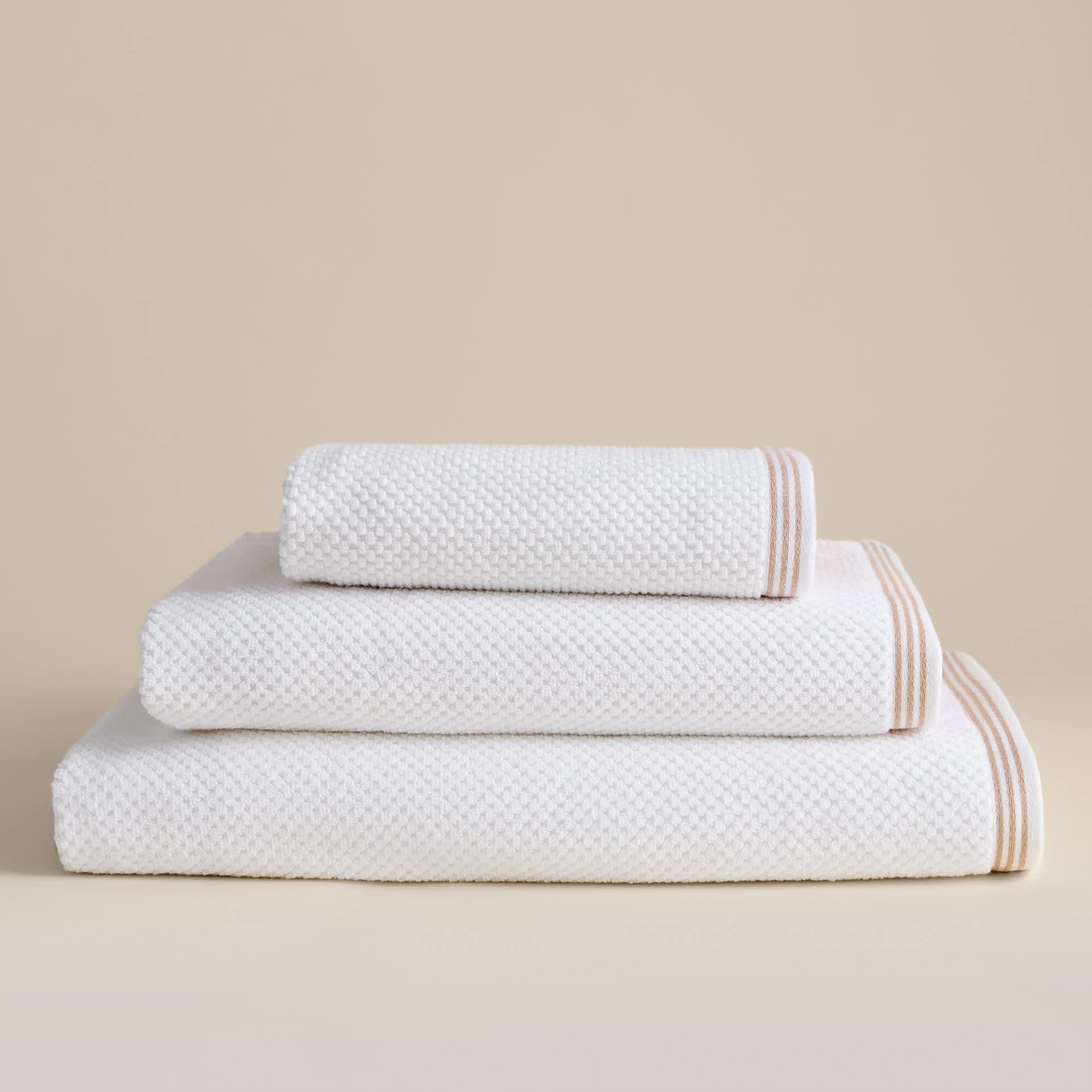 Pure Soft Cotton Rice Weave Towel