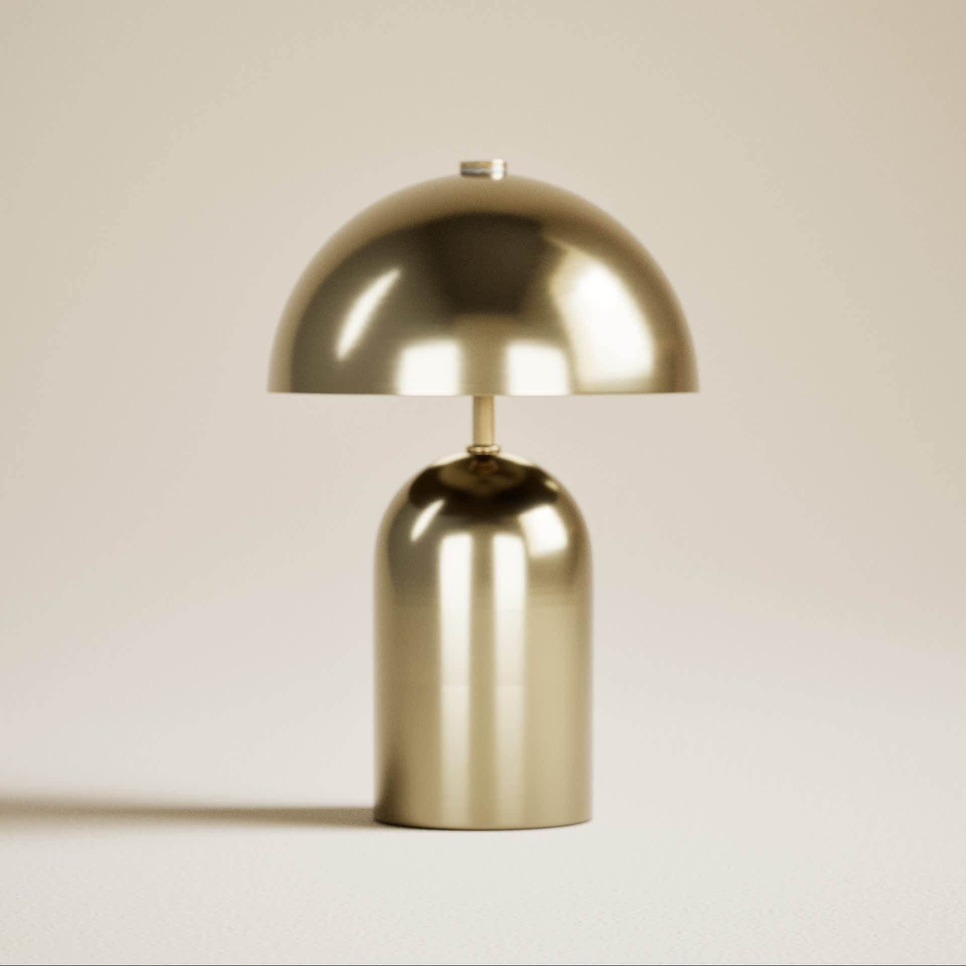 Colby Rechargeable Metal Table Lamp