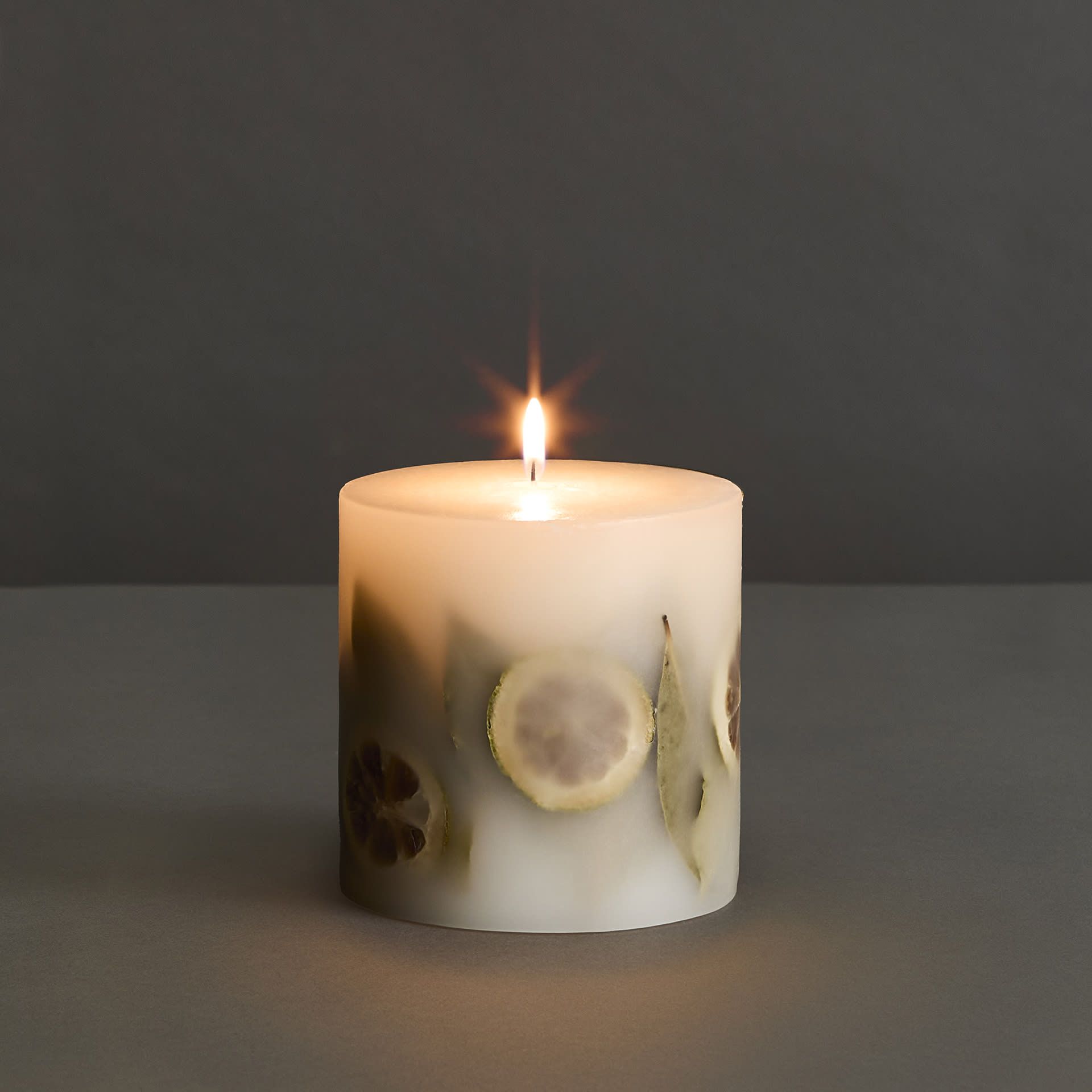 Lime, Bergamot &amp;amp; Mandarin Scented Candle
