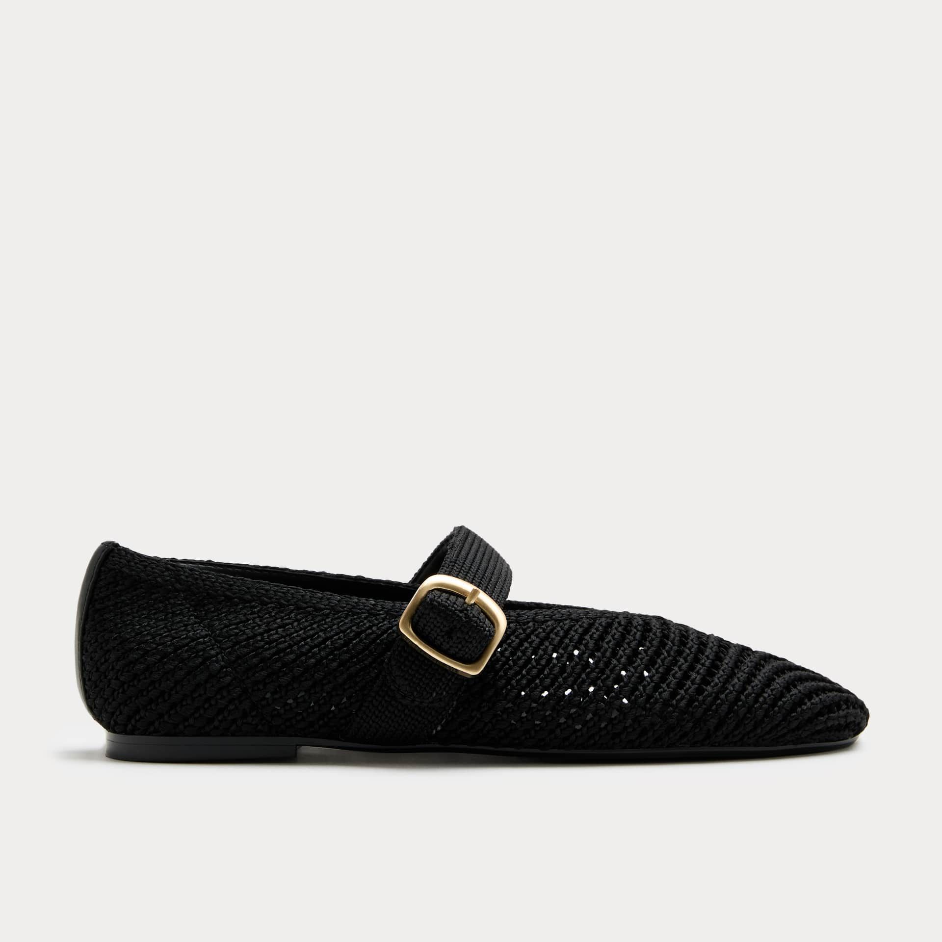 Buckle Flat Mary Jane Ballet Pumps