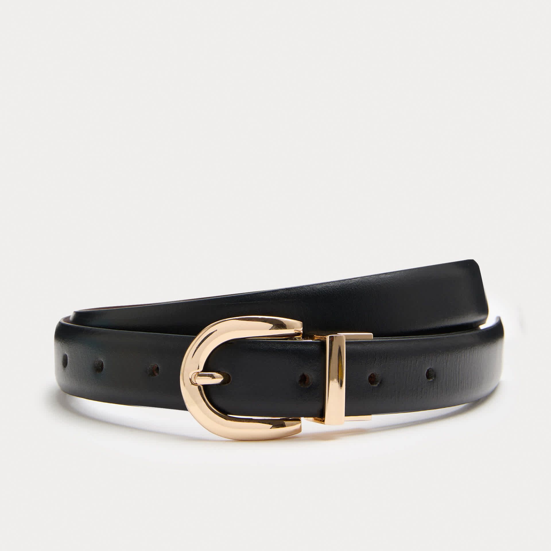 Leather Reversible Jeans Belt