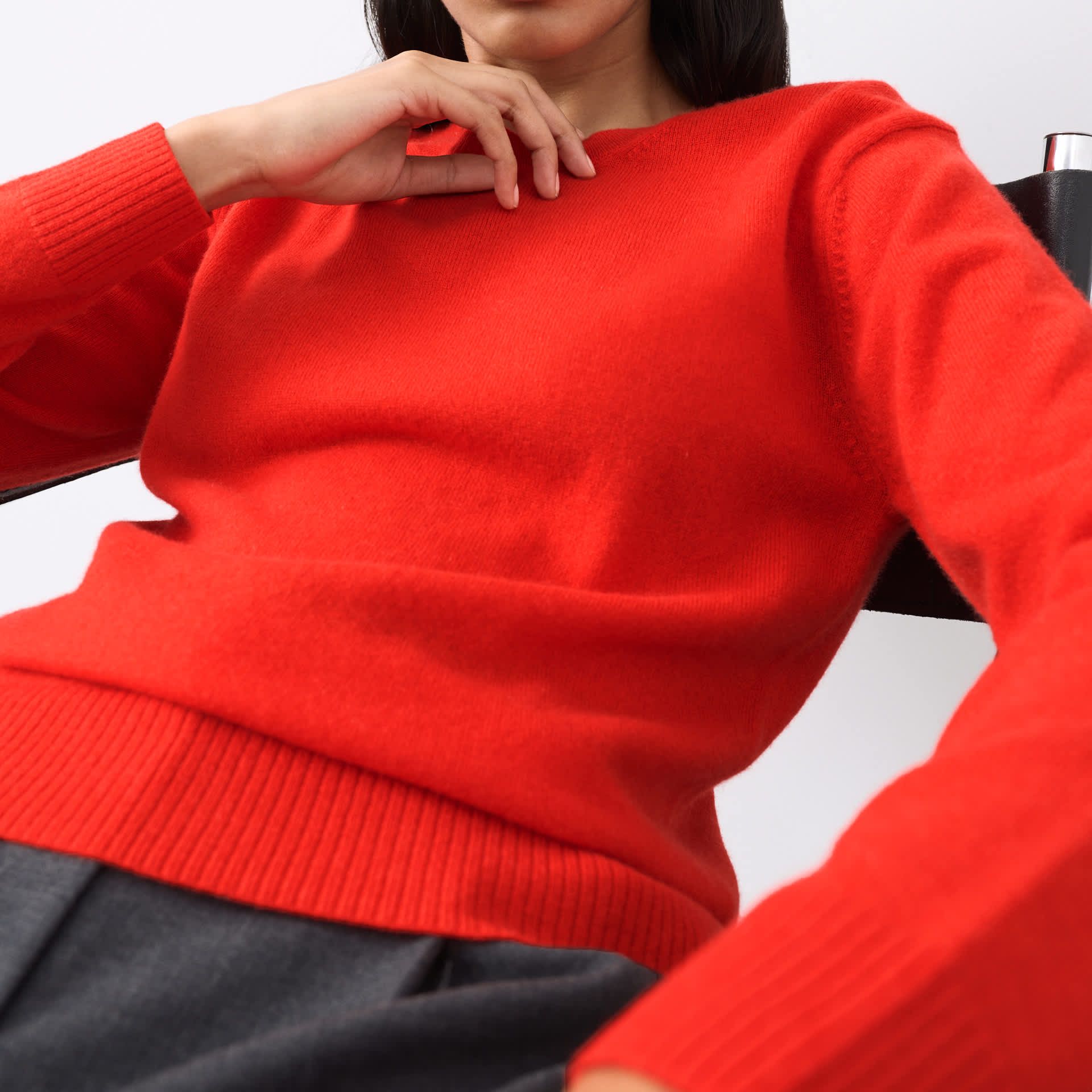 Pure Cashmere Crew Neck Jumper