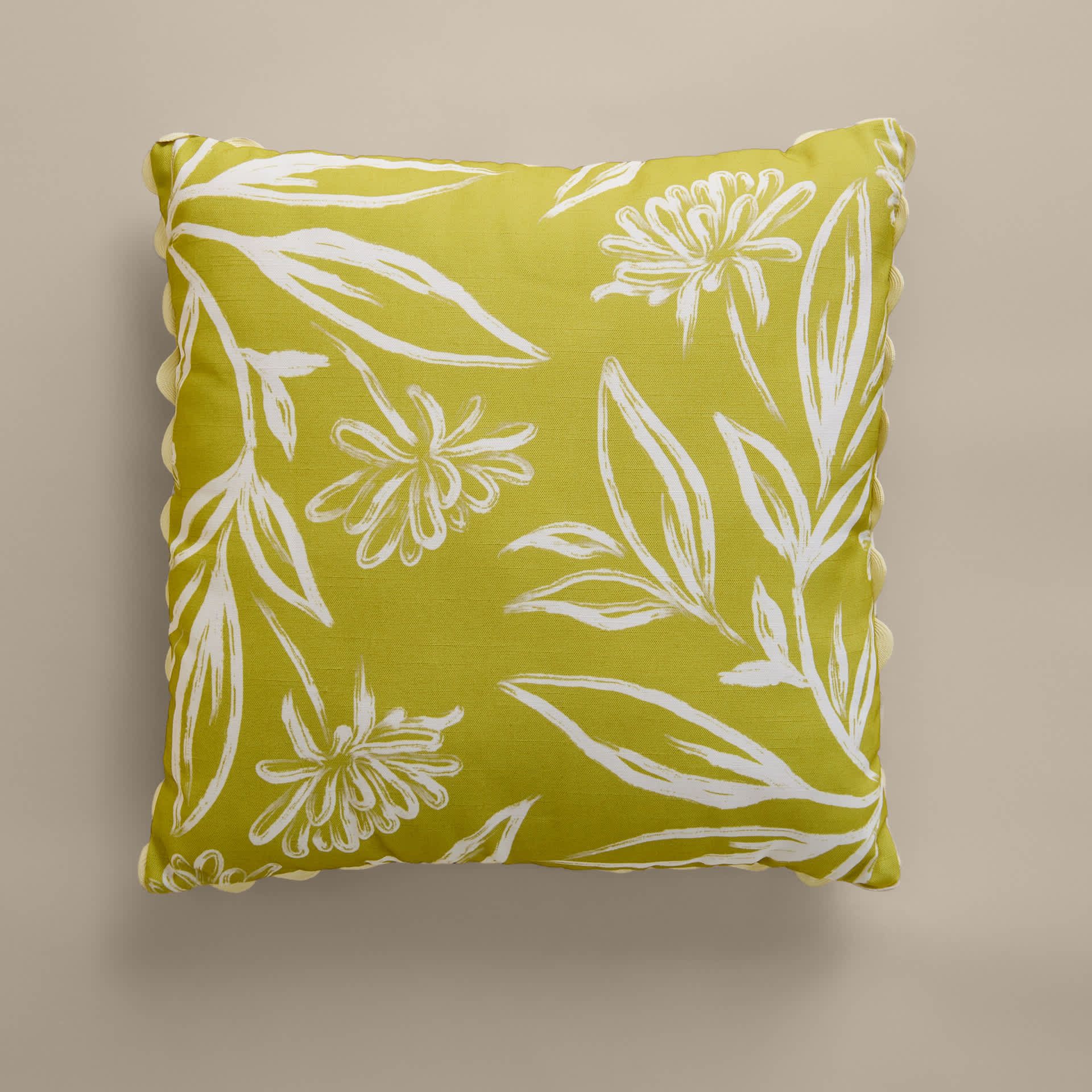 2 Pack Floral Outdoor Cushions