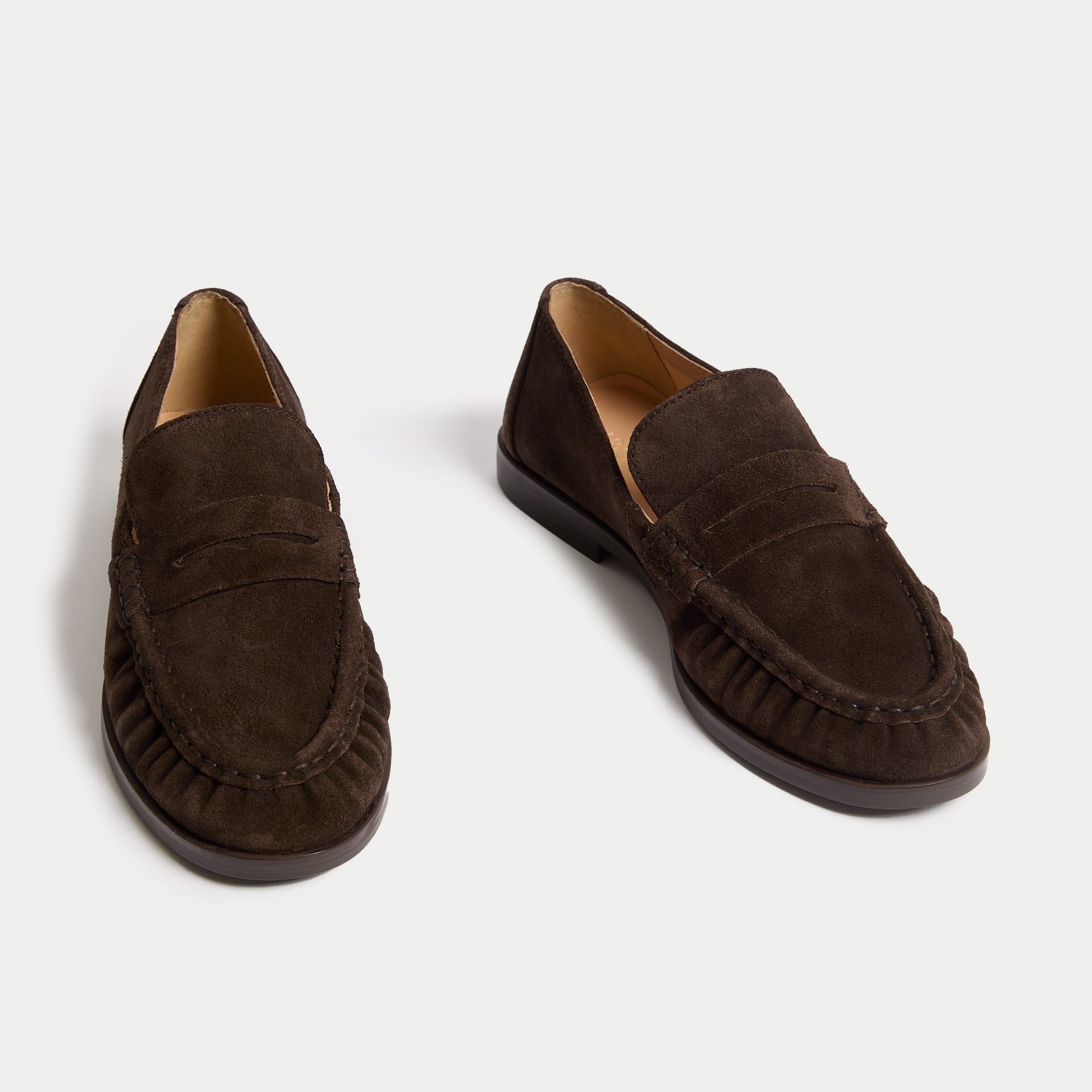Suede Loafers