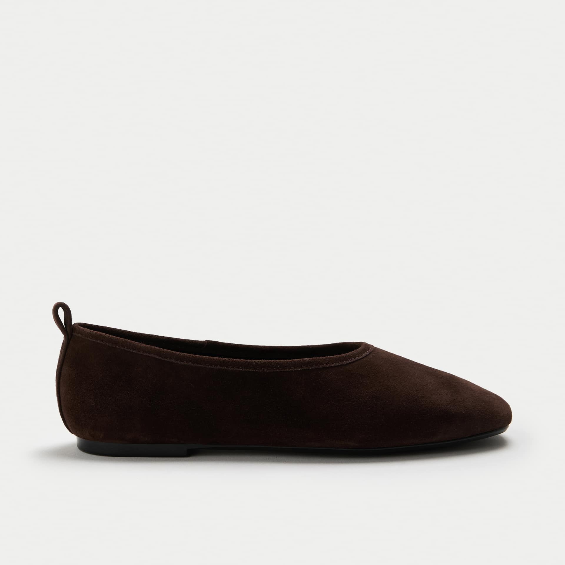 Suede Ballet Pumps