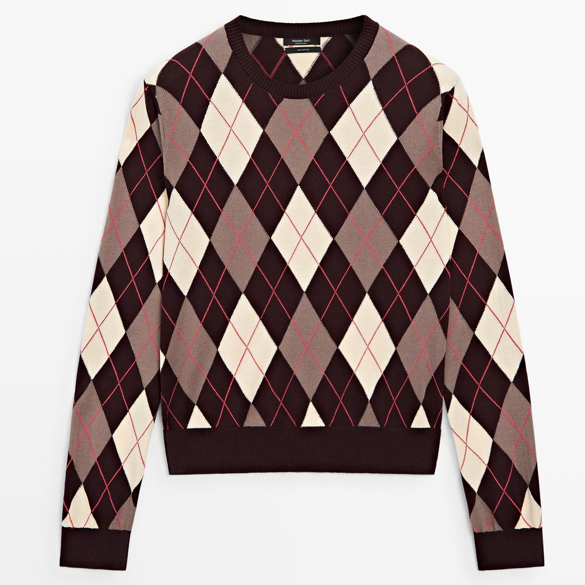 Massimo Dutti, Argyle Jumper