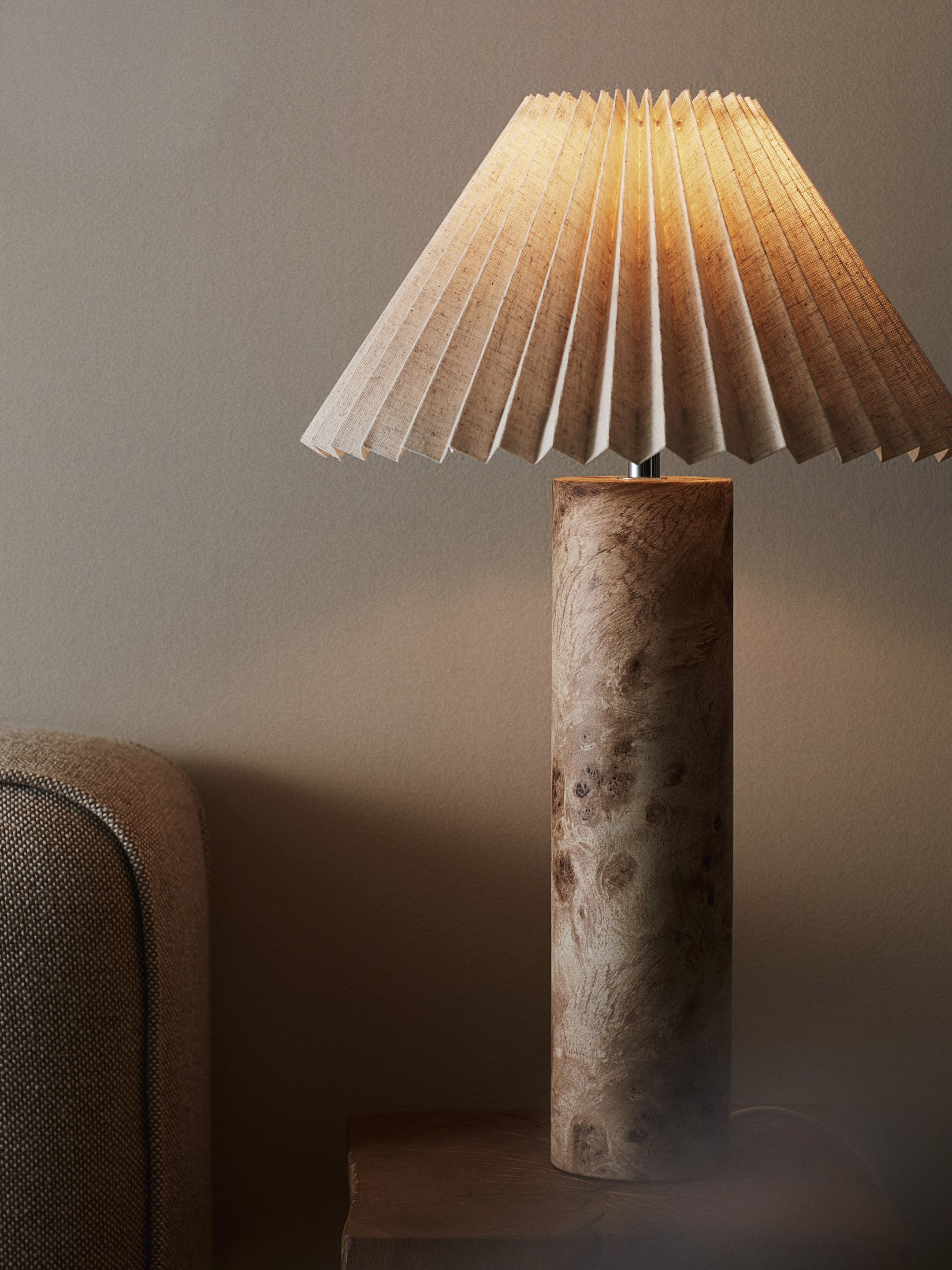 Tall Metal Lamp Base