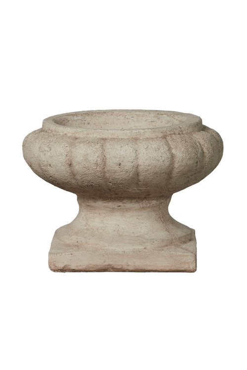 Cast Oval Urn 