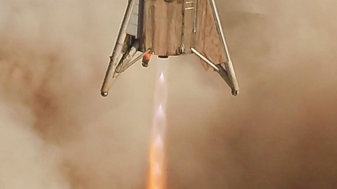 See SpaceX's Starhopper Touch Down for Final Time (Photo) | Space