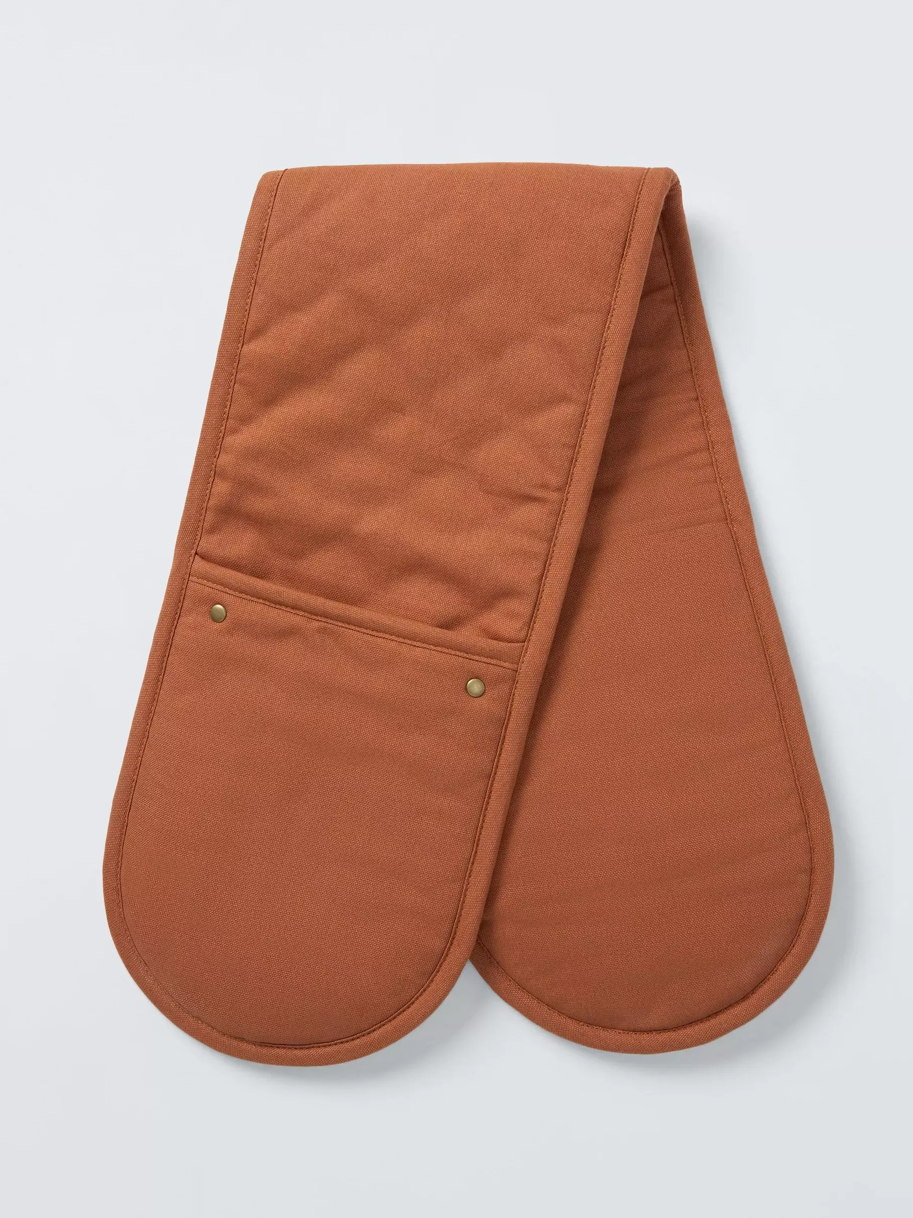 John Lewis Professional Double Oven Glove, Auburn
