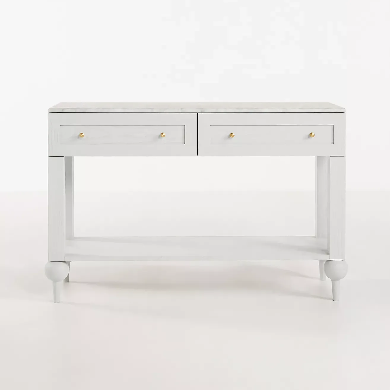 The Fern Marble Top Console