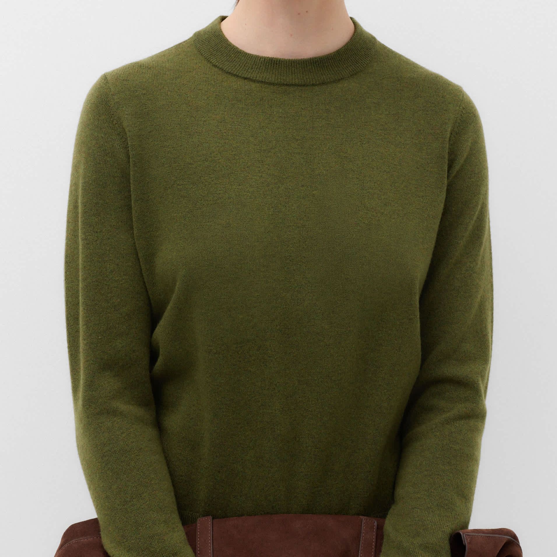 Air-Yarn Crew Neck Jumper