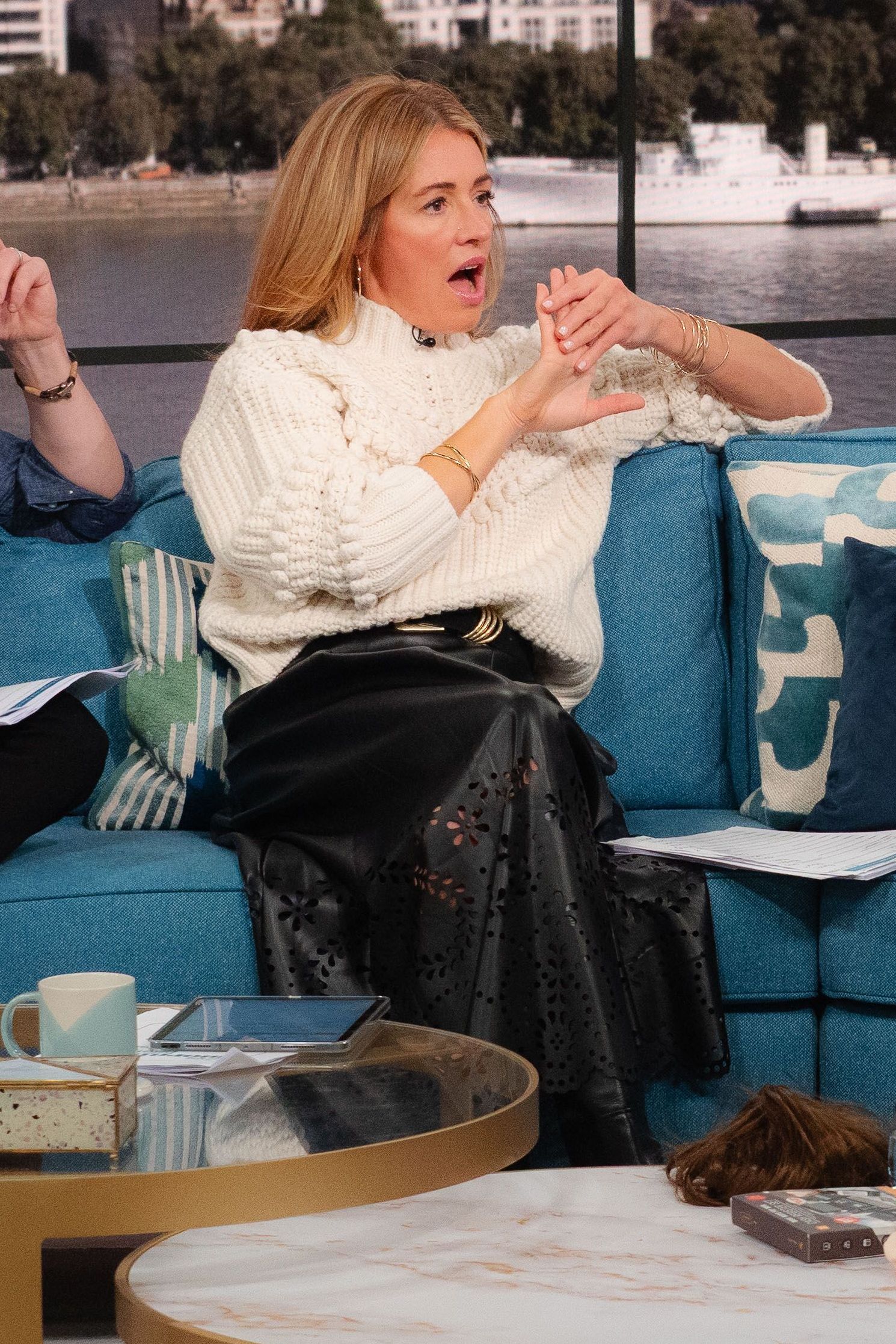 Cat Deeley presenting This Morning on 2 February, 2026