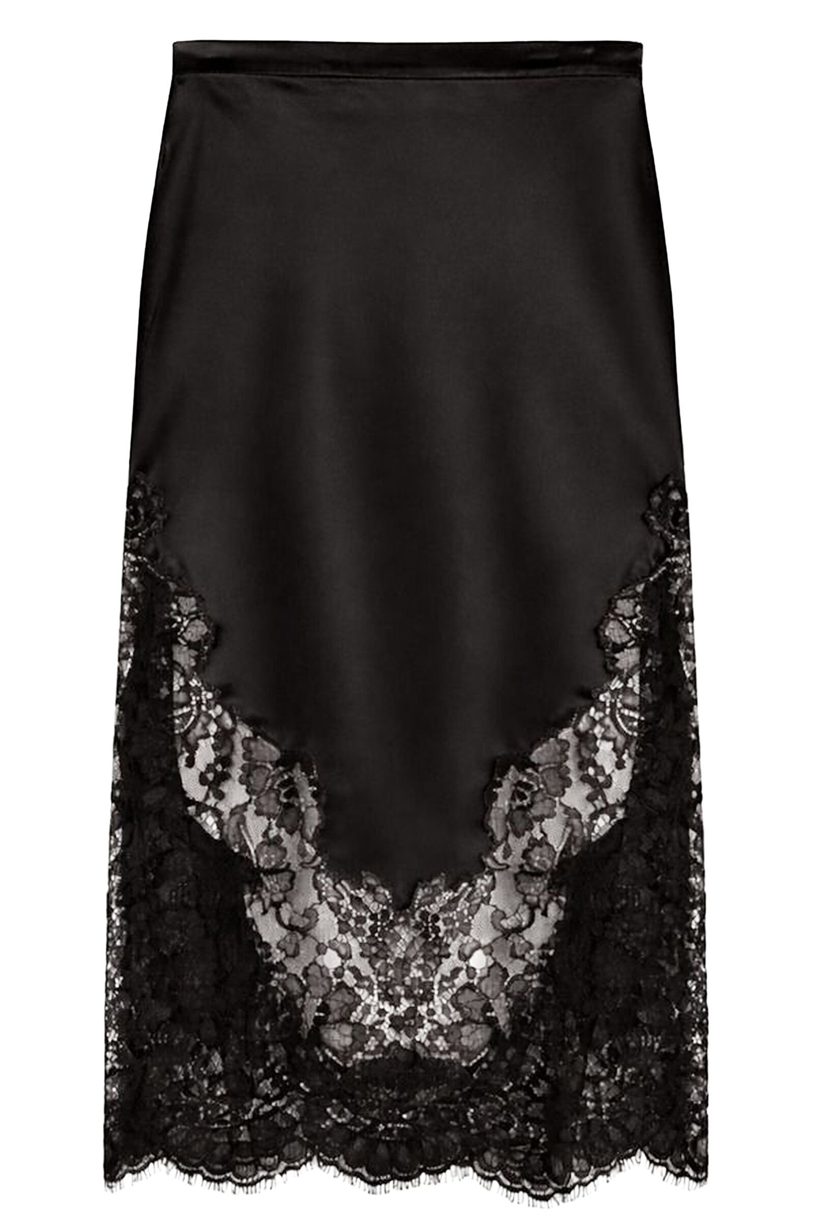 Juliet Lace and Silk Skirt