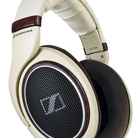 美品　SENNHEISER HD598 Sennheiser Over the Ear Headphones Brown HD598 - Best Buy