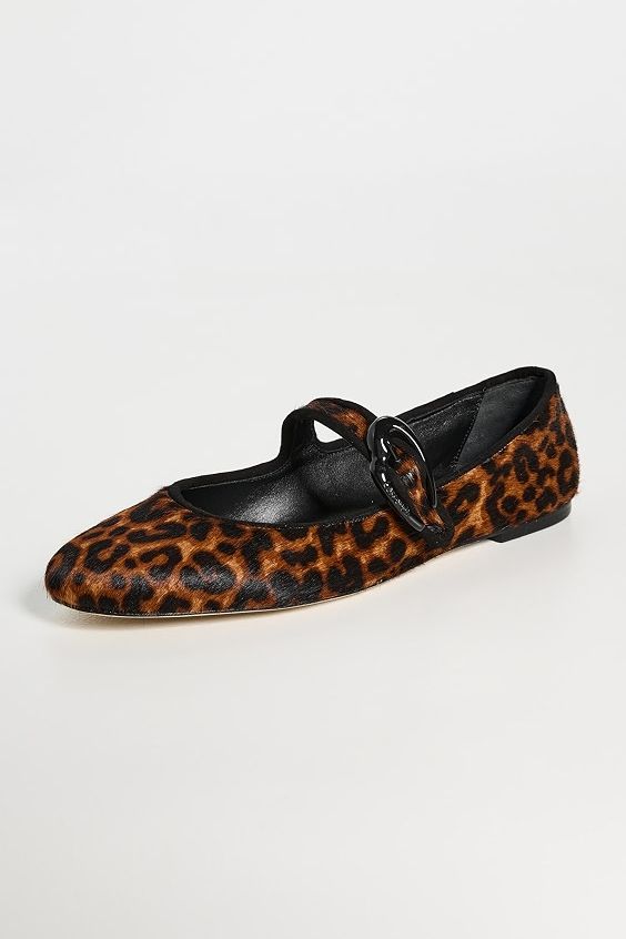 Verona Ballet Flats - Leopard Print