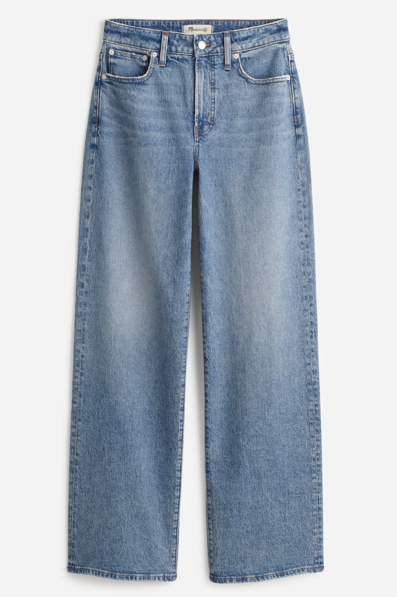 Madewell , The Curvy Perfect Vintage Wide-Leg Jean