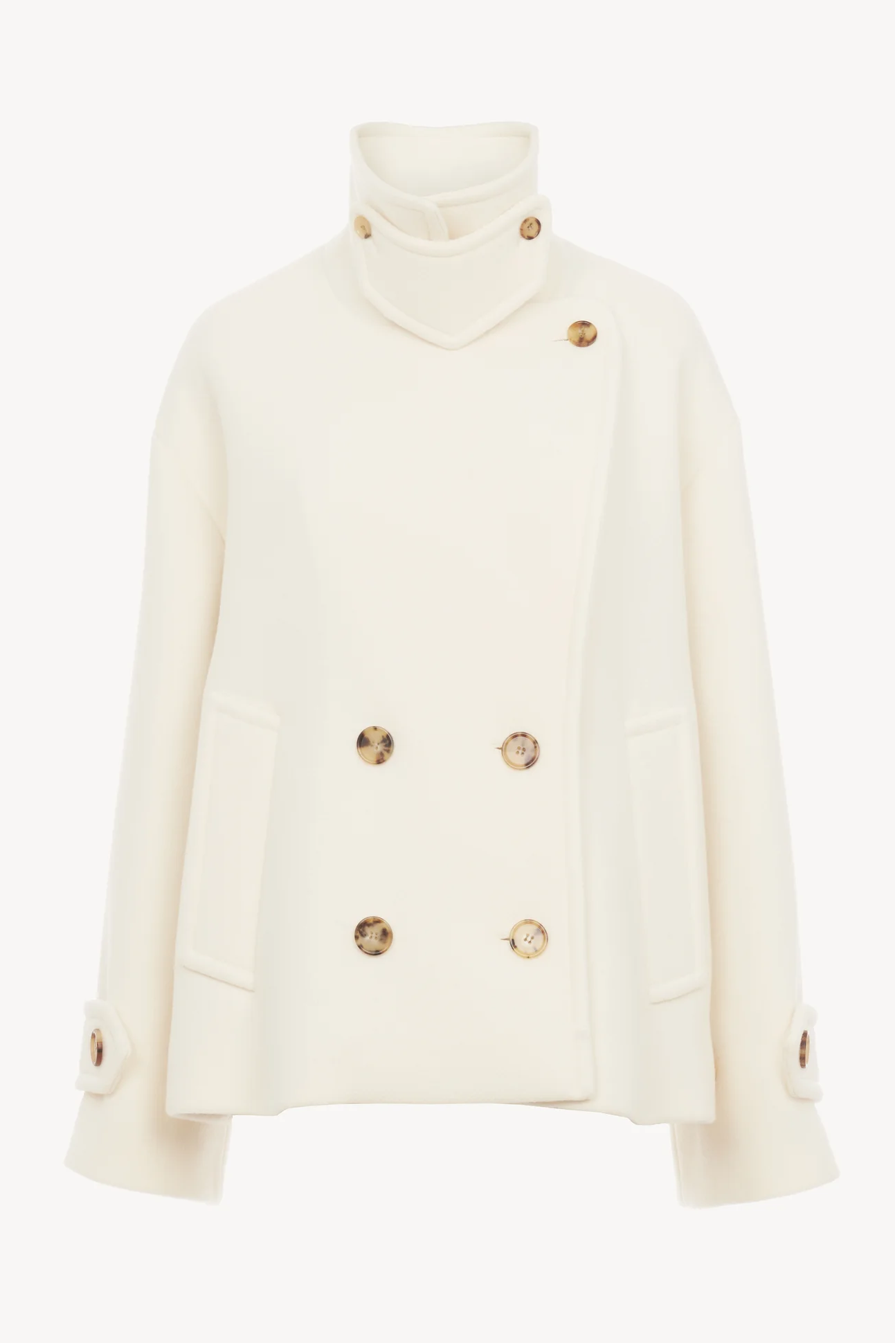 Chloé, Double-Breasted Wool-Blend Coat