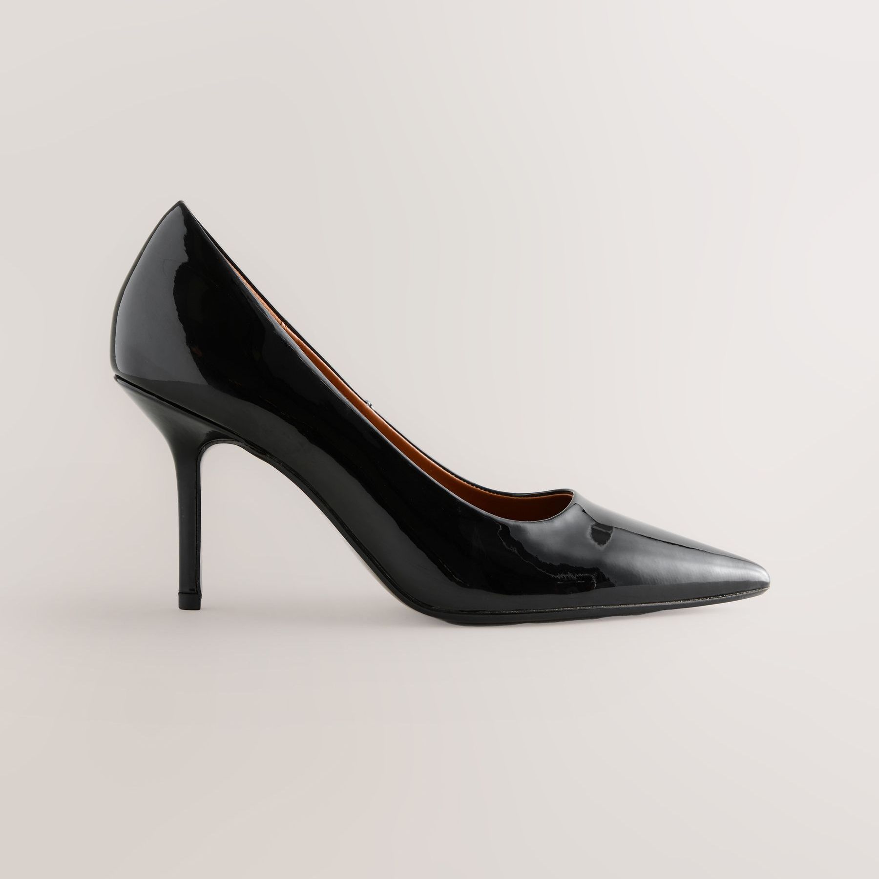 Chocolate Brown Extra Wide Fit Forever Comfort&amp;reg; Point Toe Court Heels