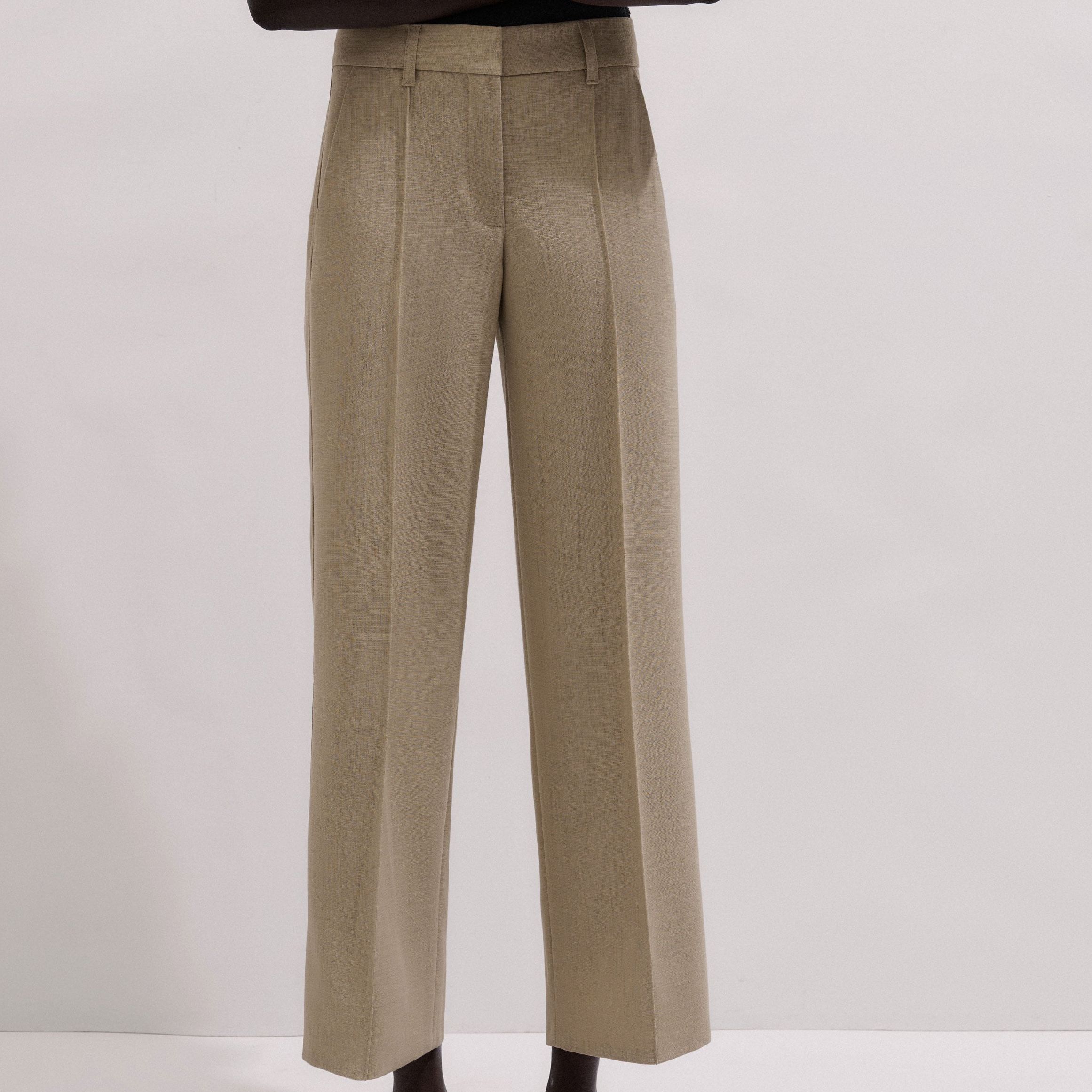Straight Crop Trouser