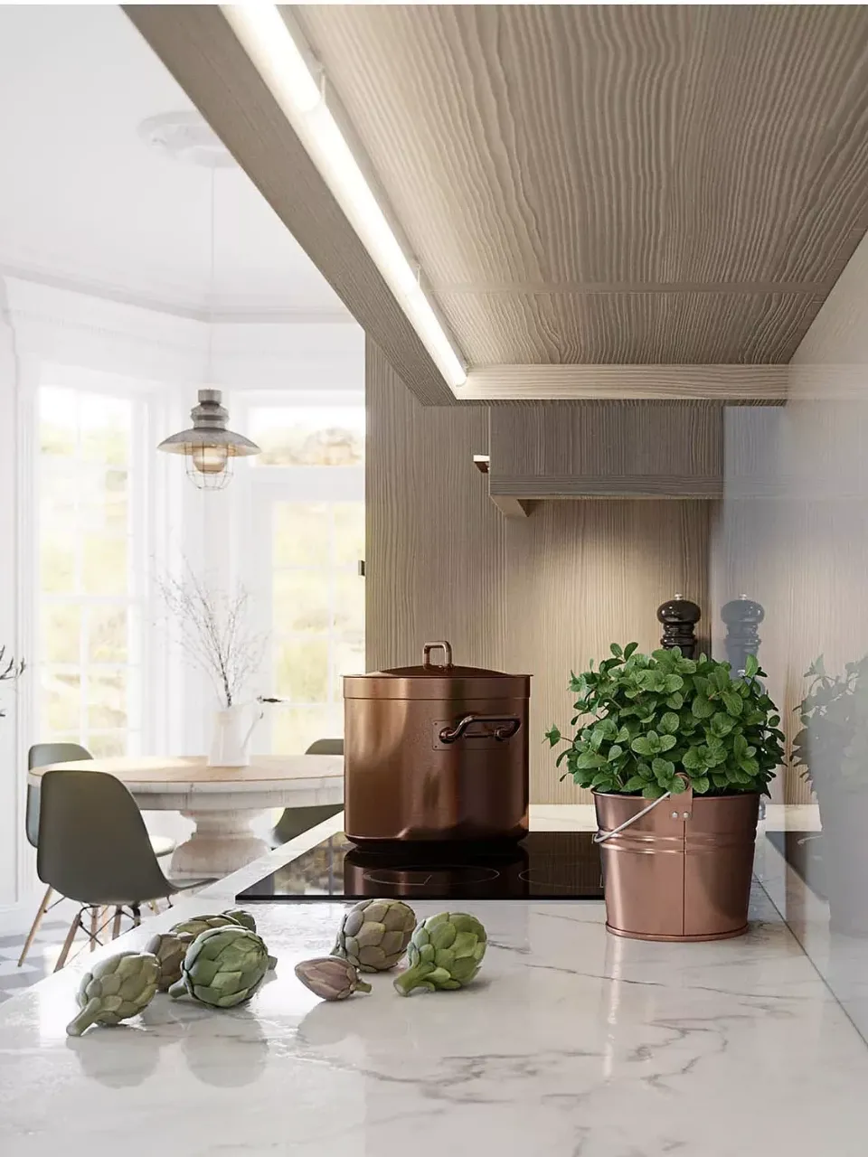 Sensio Axis Led Kitchen Cabinet Strip Light, Natural White Light