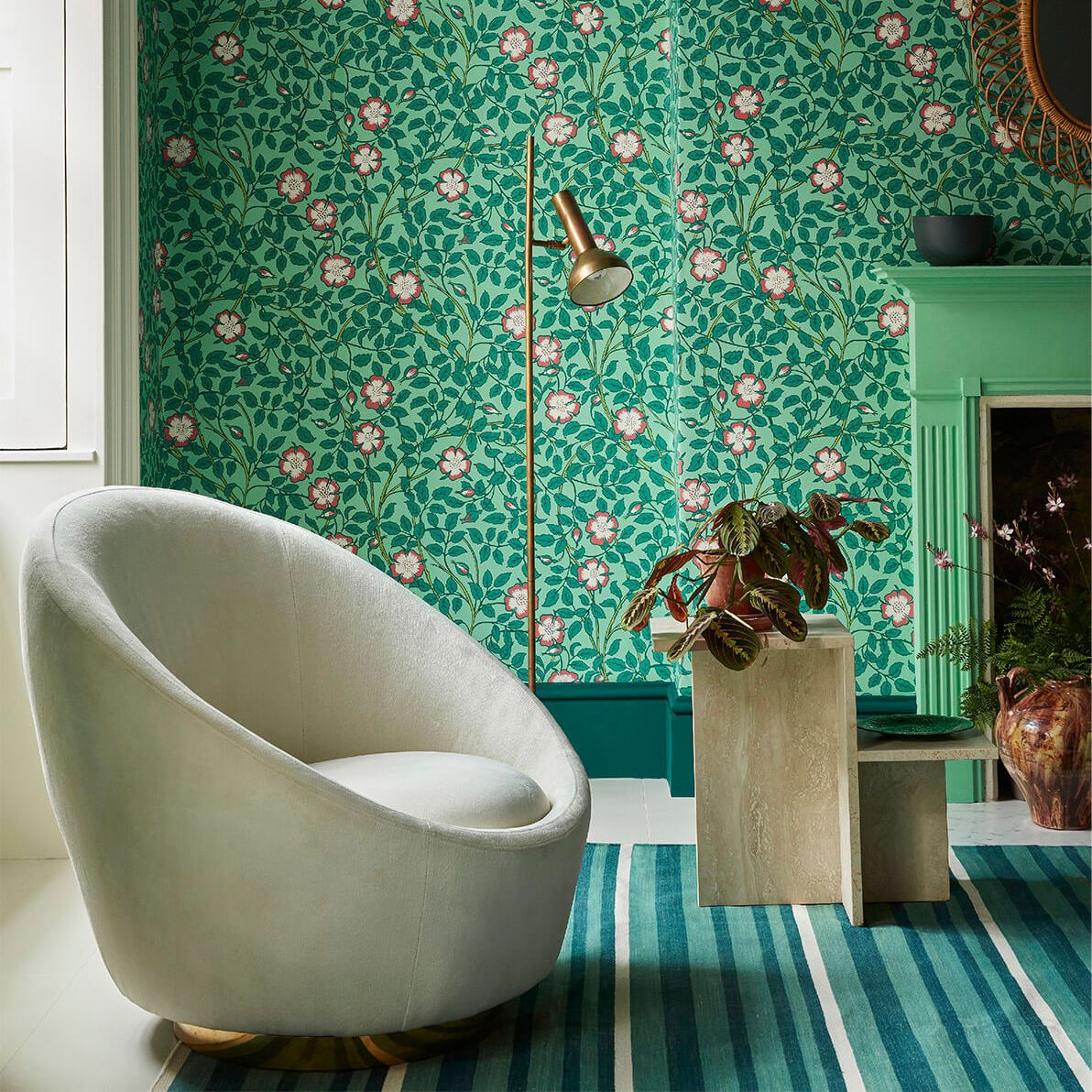 Briar Rose - Green Verditer