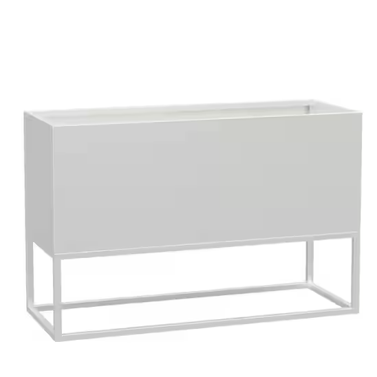 Home Depot raised metal planter box