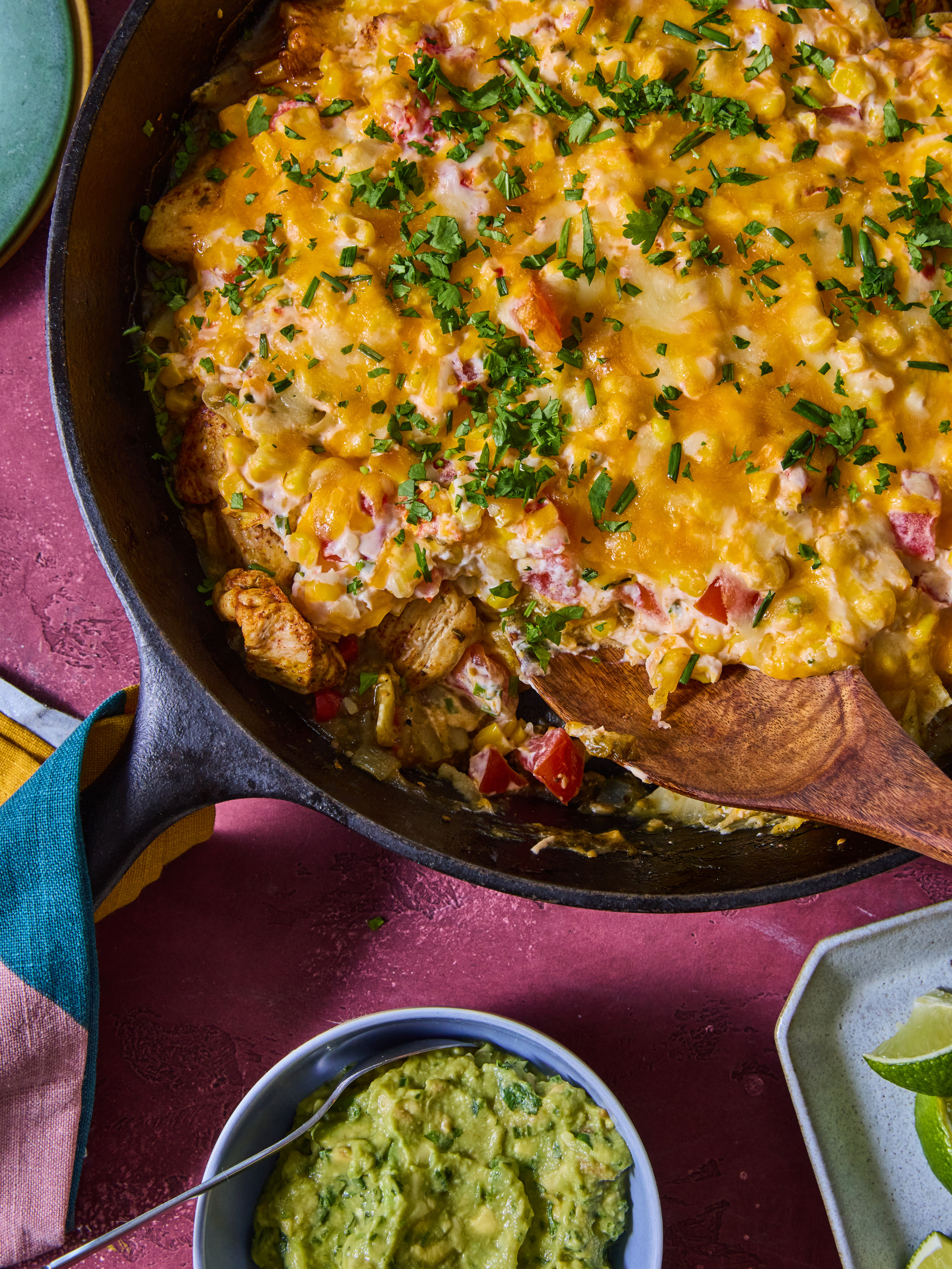 Skillet Chicken Enchilada by Rachel Mansfield