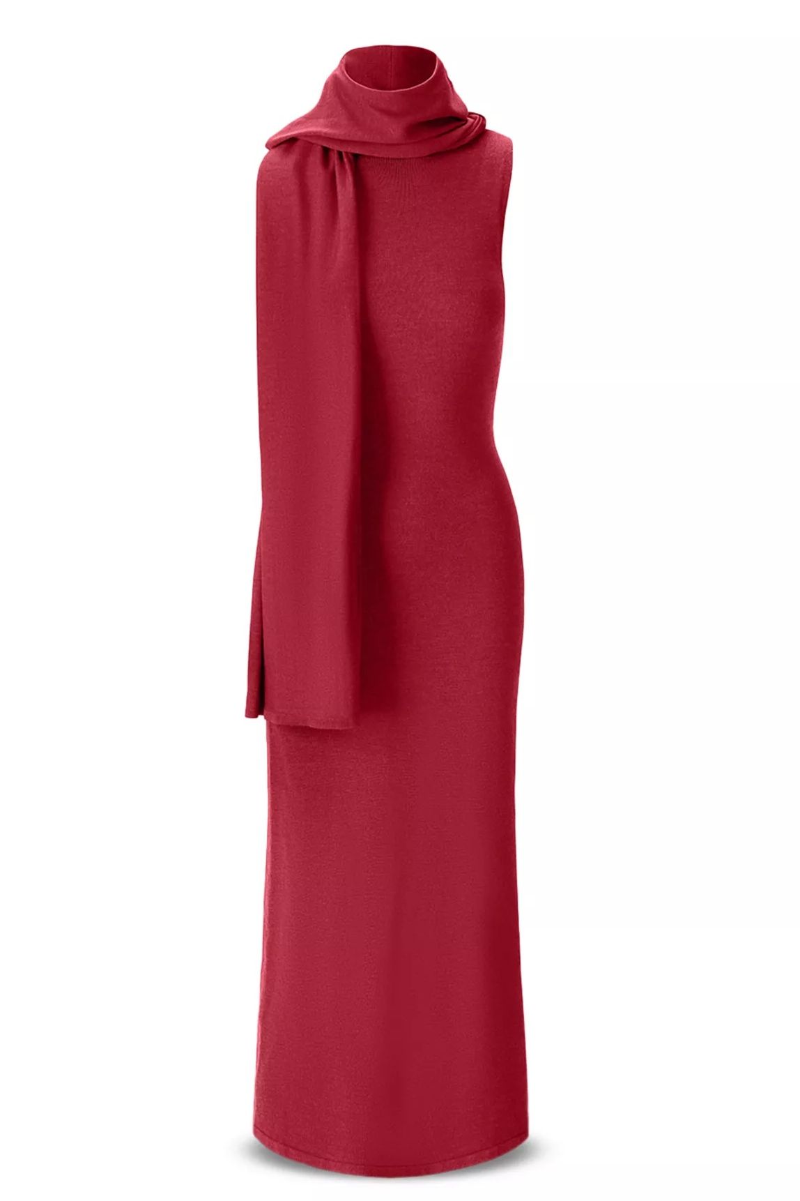 Staud Canal Merino Wool Midi Dress