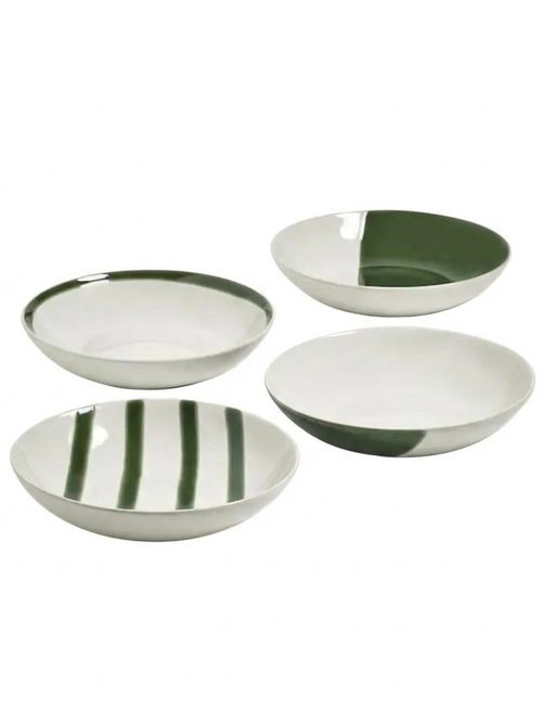 Green Abstract - 12 Piece Set