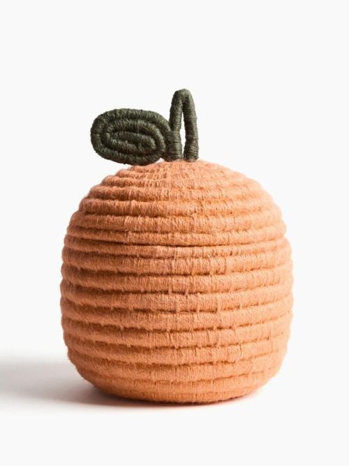 Orange-Shaped Storage Basket