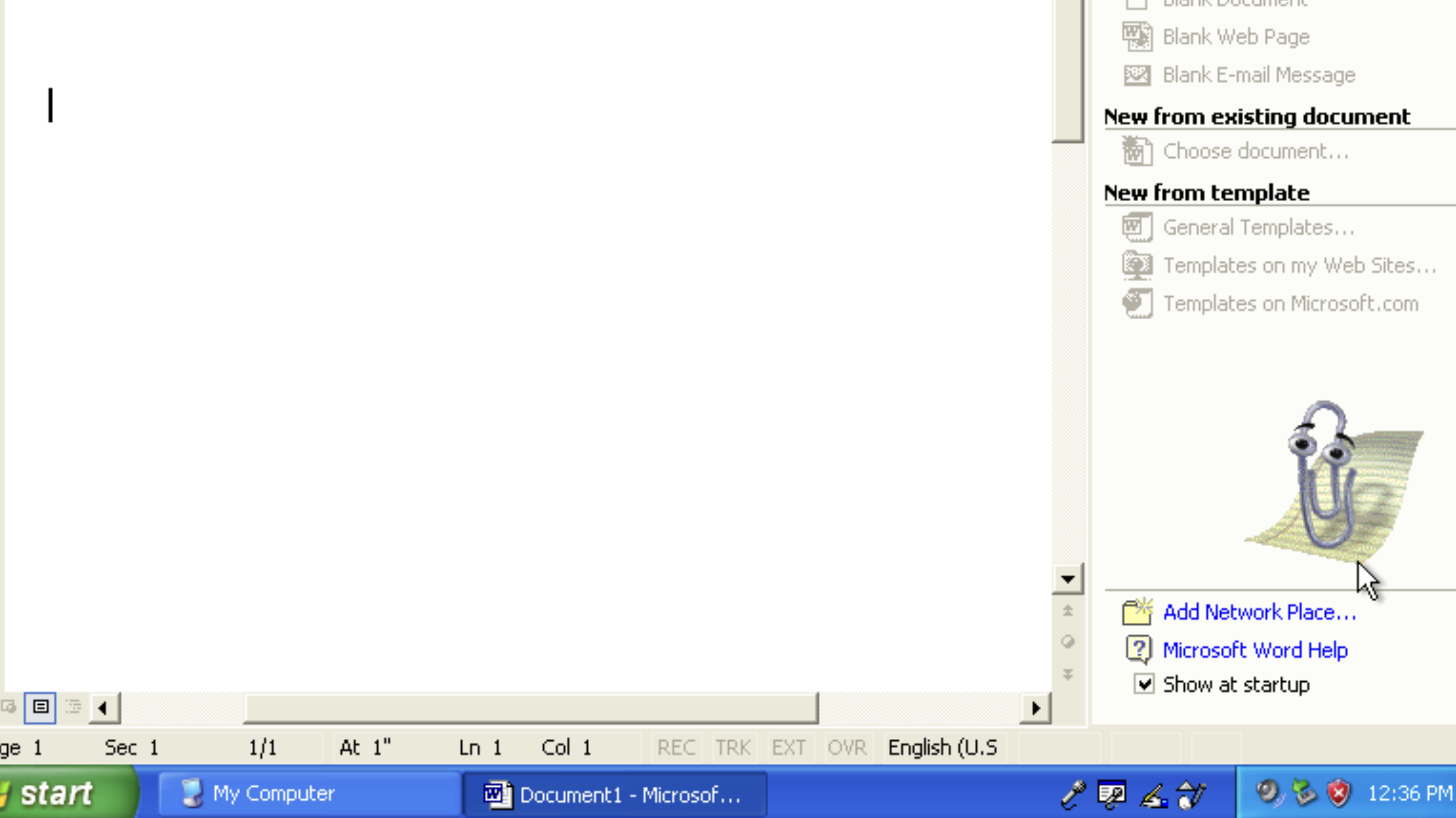 Screenshots of Windows XP running in 2026