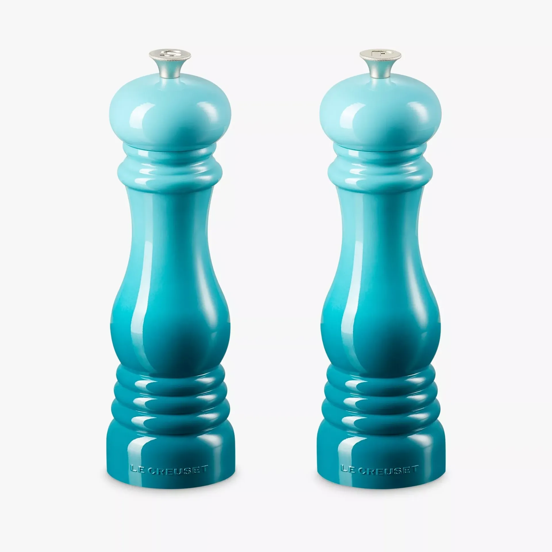 Le Creuset Classic Salt &amp;amp; Pepper Mills, Set of 2, Teal