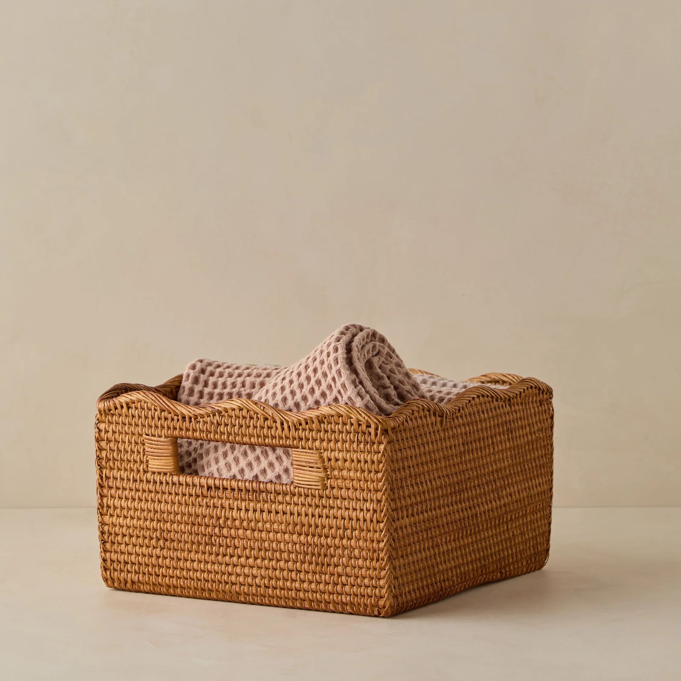 Tyna Rattan Storage Bin