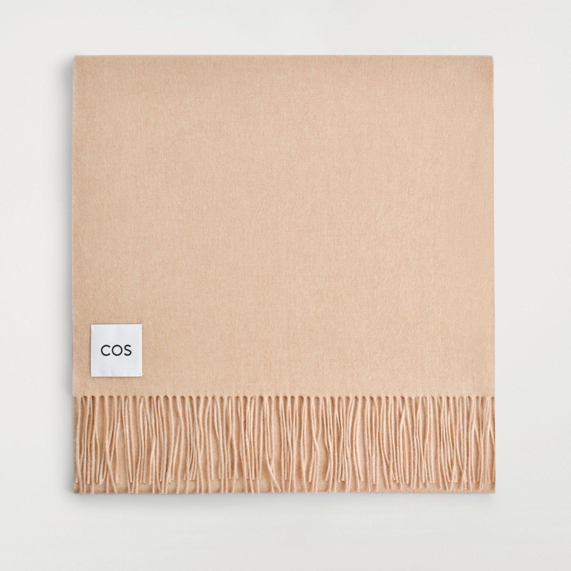 Fringed Wool Scarf