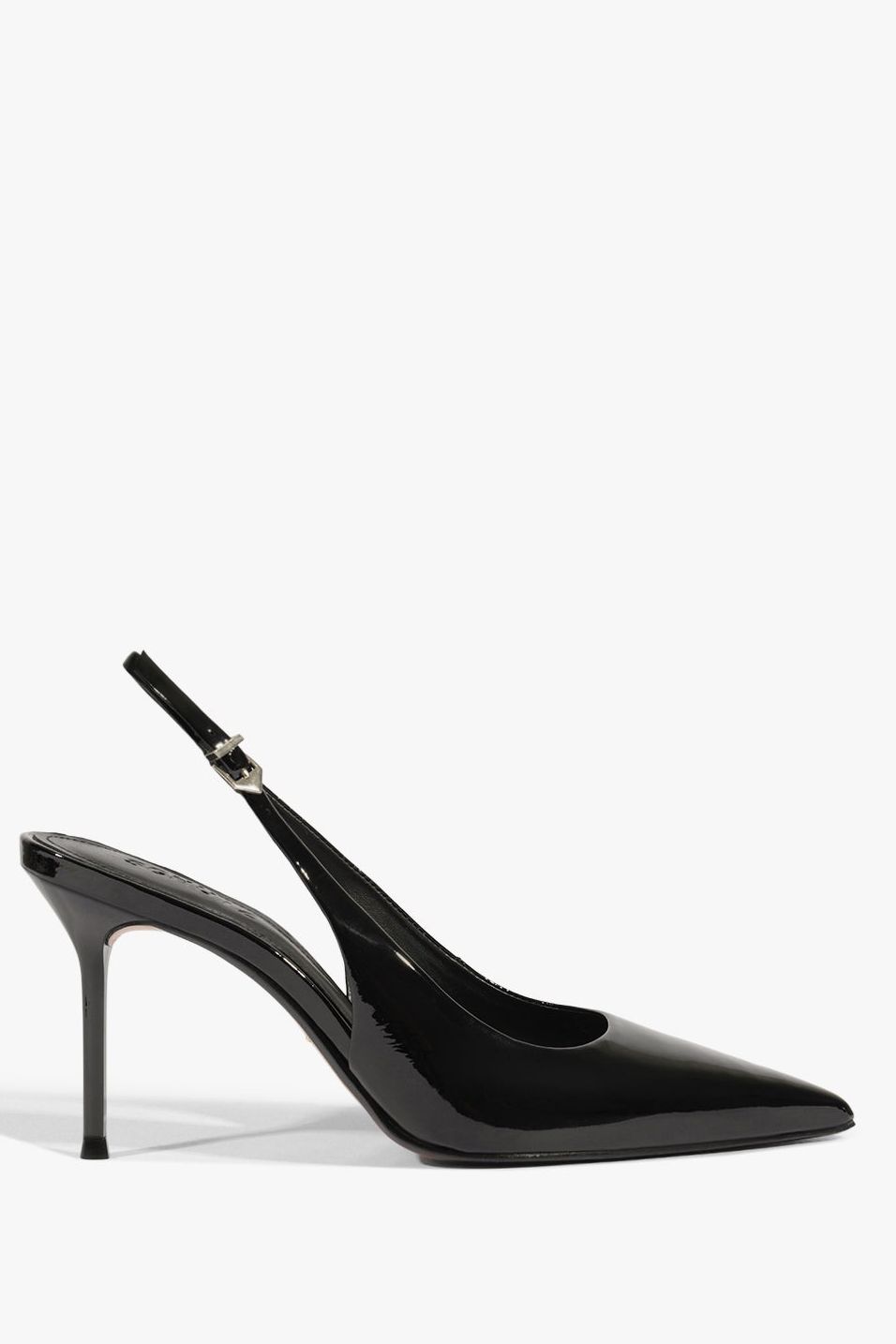 Paola Patent Pump - 5 / Black / Patent Leather