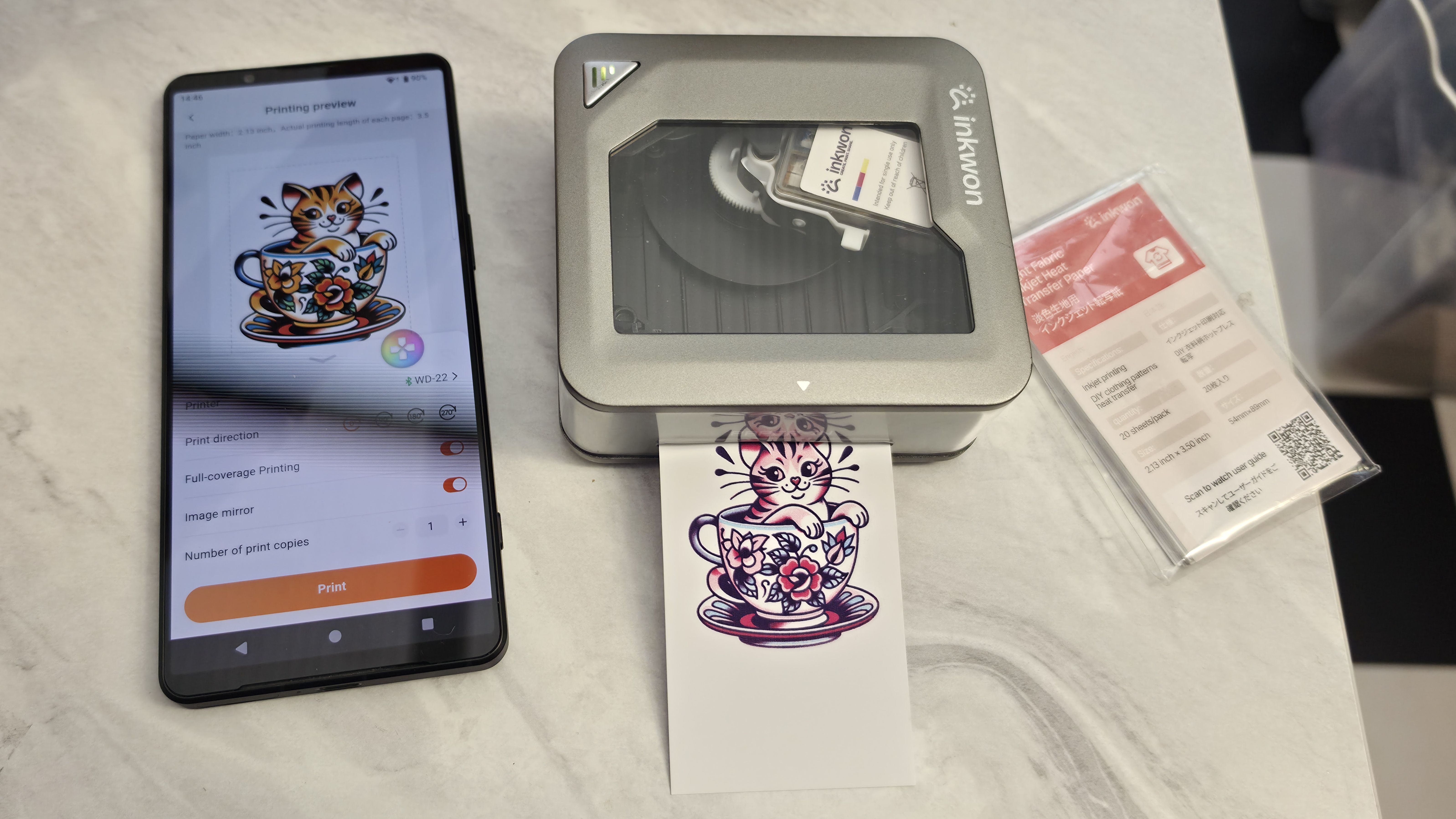 InkWon Tag review