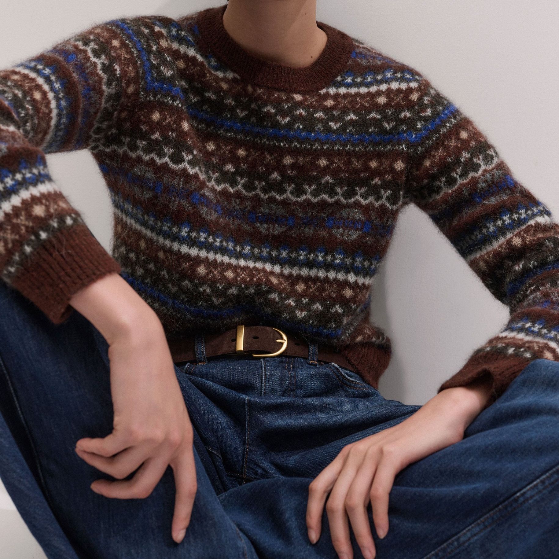 Fair Isle Relaxed Jumper