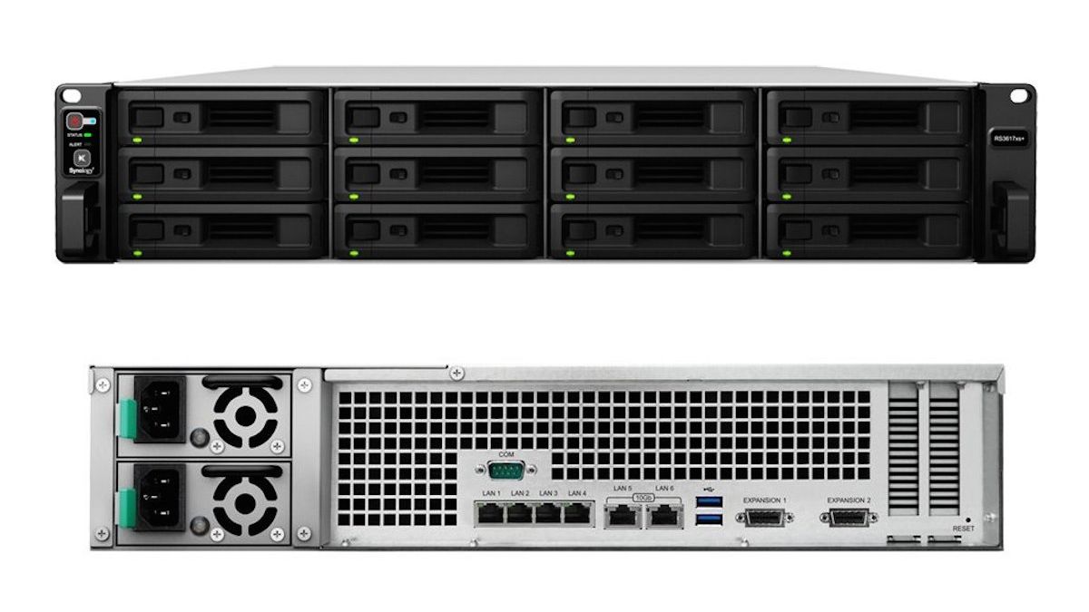 StarTech.comサーバーラックSynologyRS3617xs＋ NAS StarTech.com